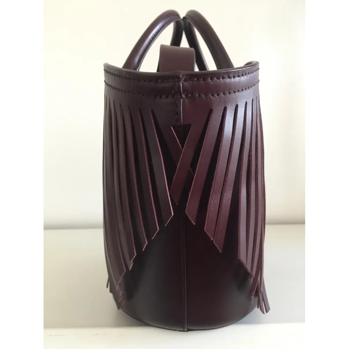 Buy Trademark Leather handbag online