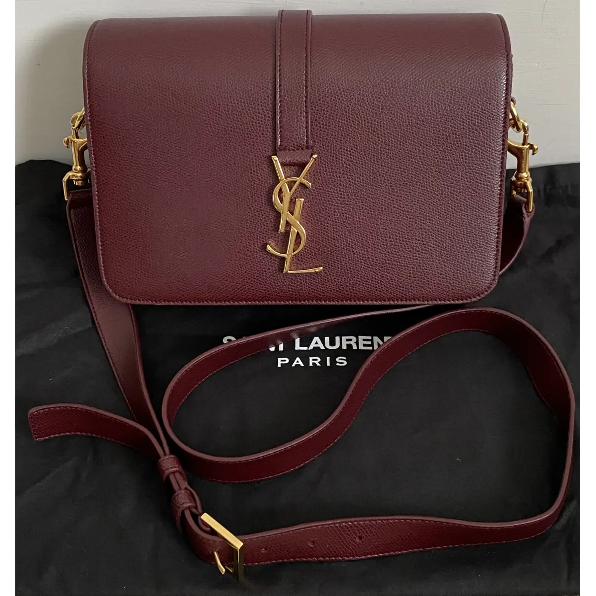Université leather handbag Saint Laurent