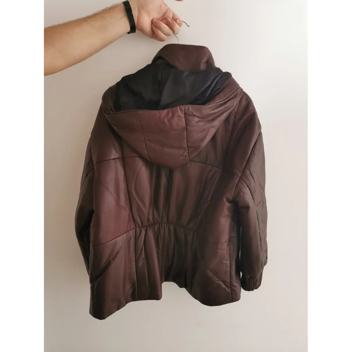 Uterque Leather jacket for sale
