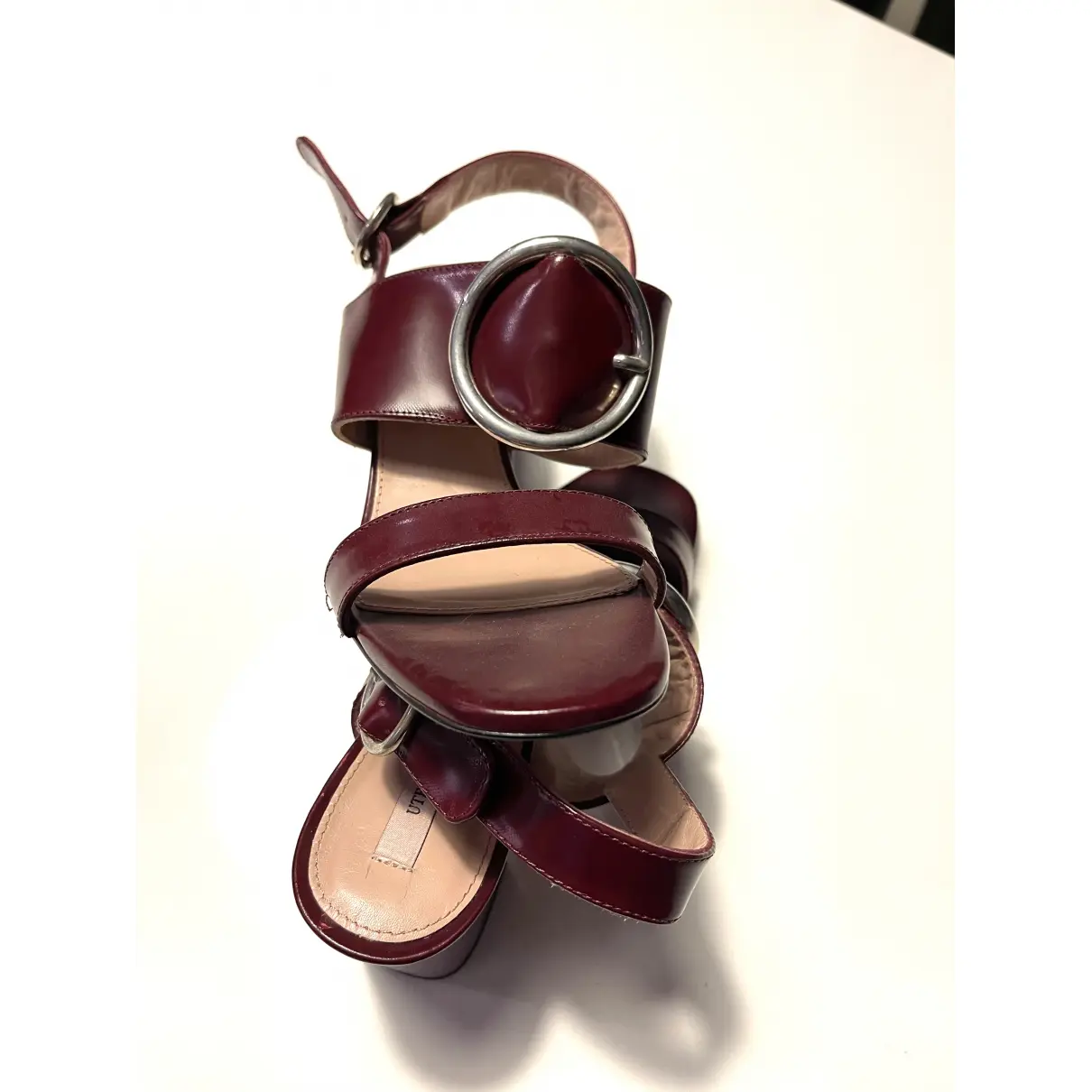 Leather sandal Uterque