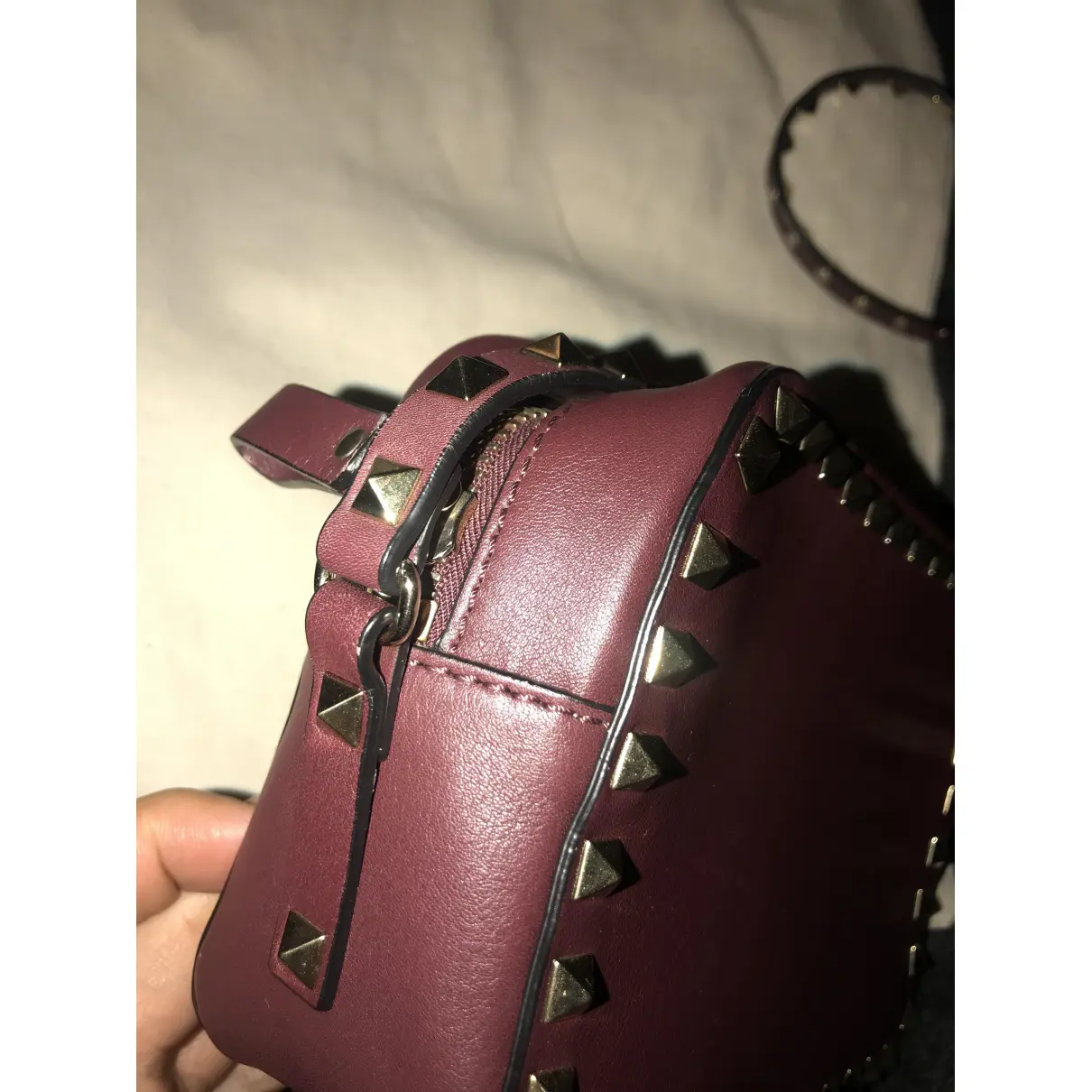 Buy Valentino Garavani Leather crossbody bag online