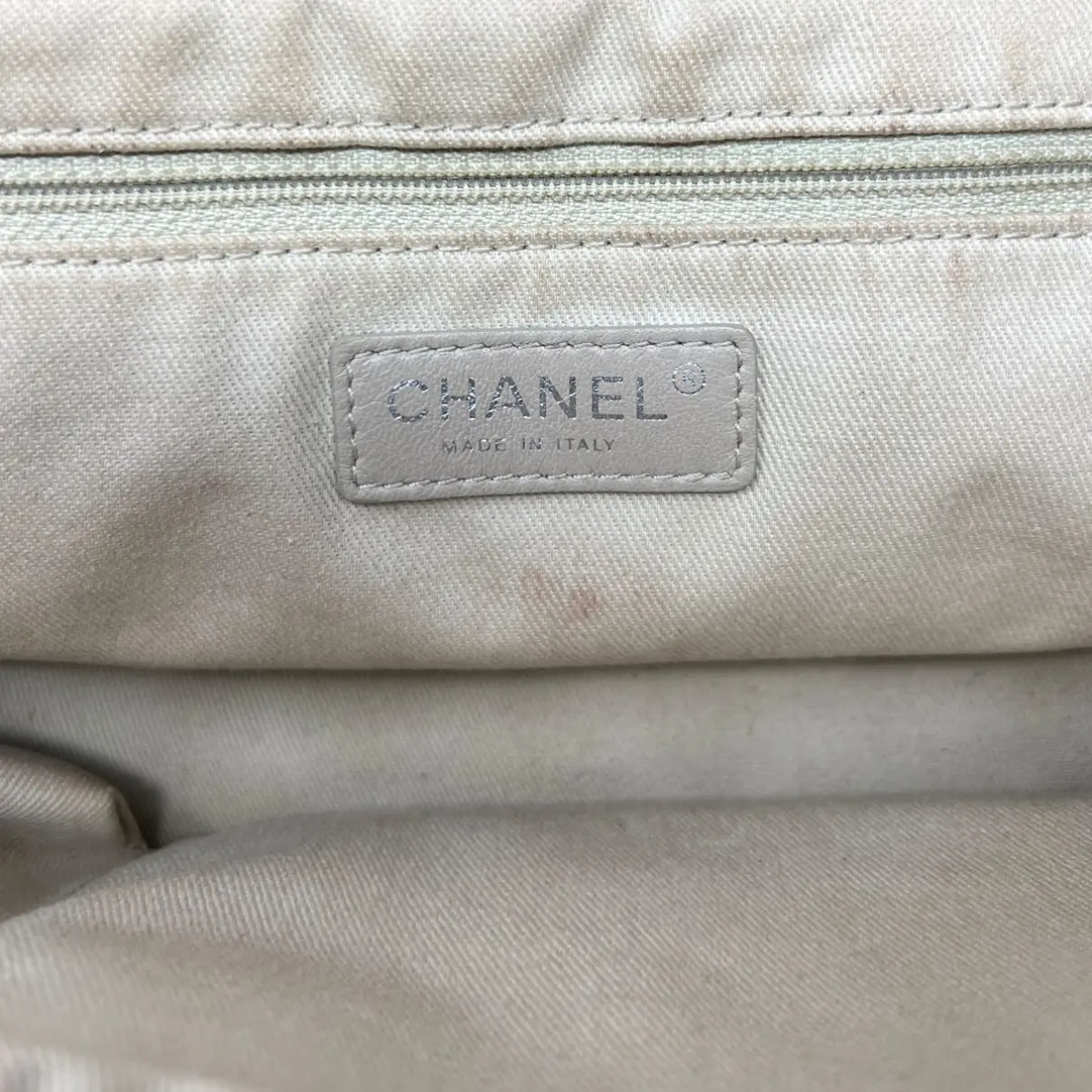 Vintage CC Chain leather tote Chanel - Vintage