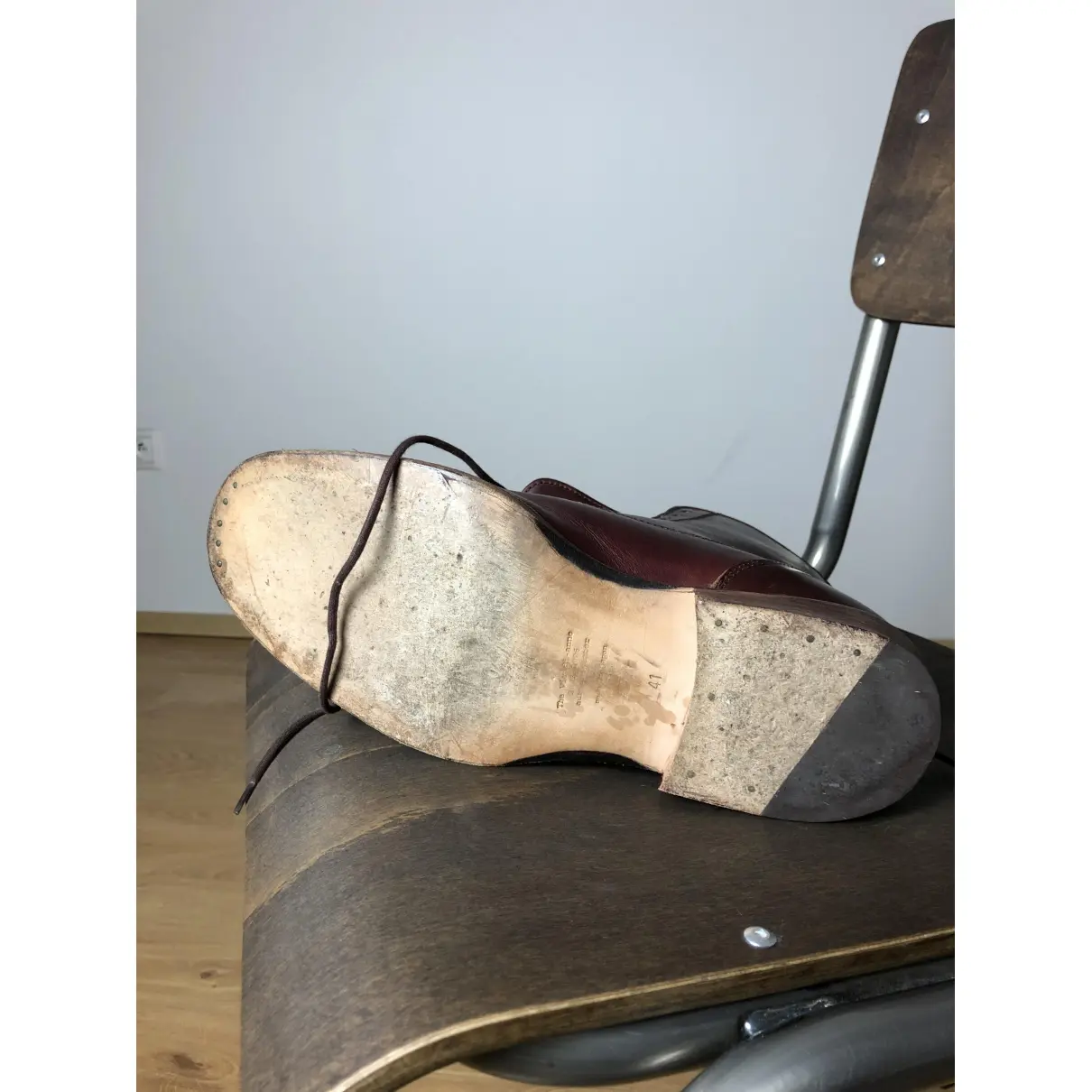 Leather boots Viridi-Anne