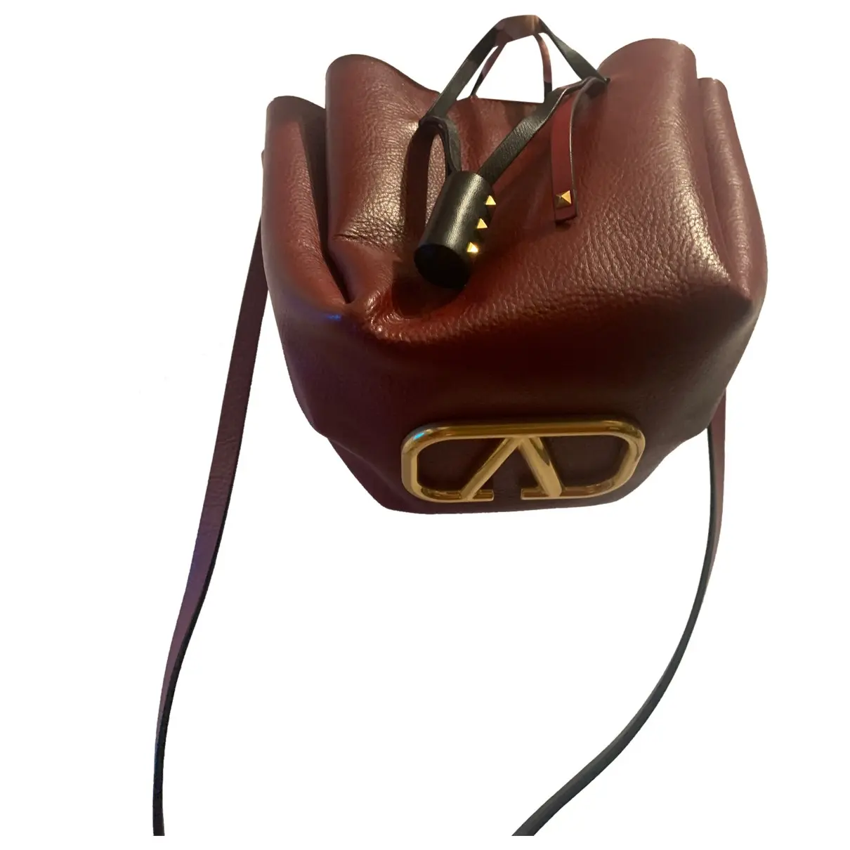 VLogo leather handbag Valentino Garavani