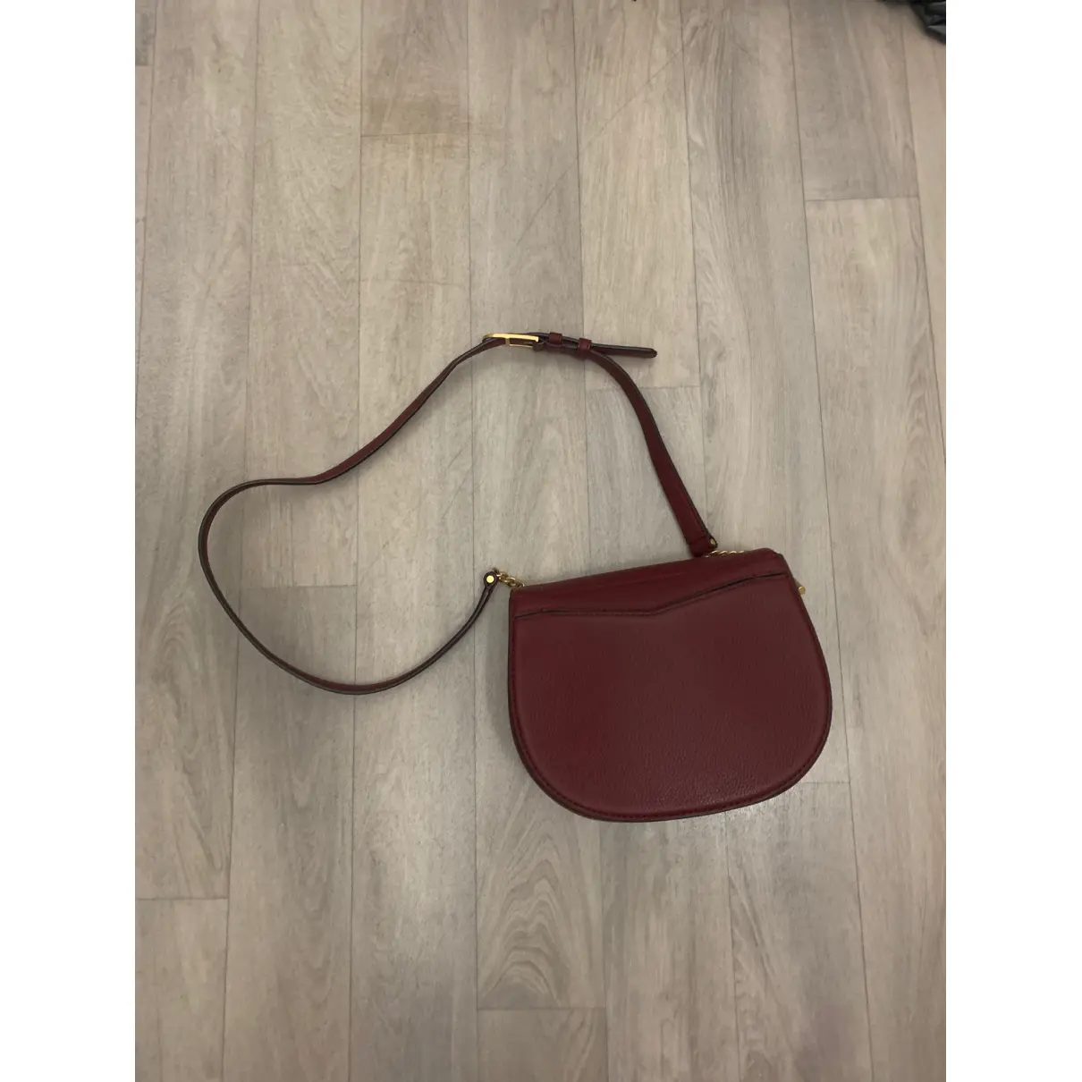 Buy Sandro Yza leather crossbody bag online