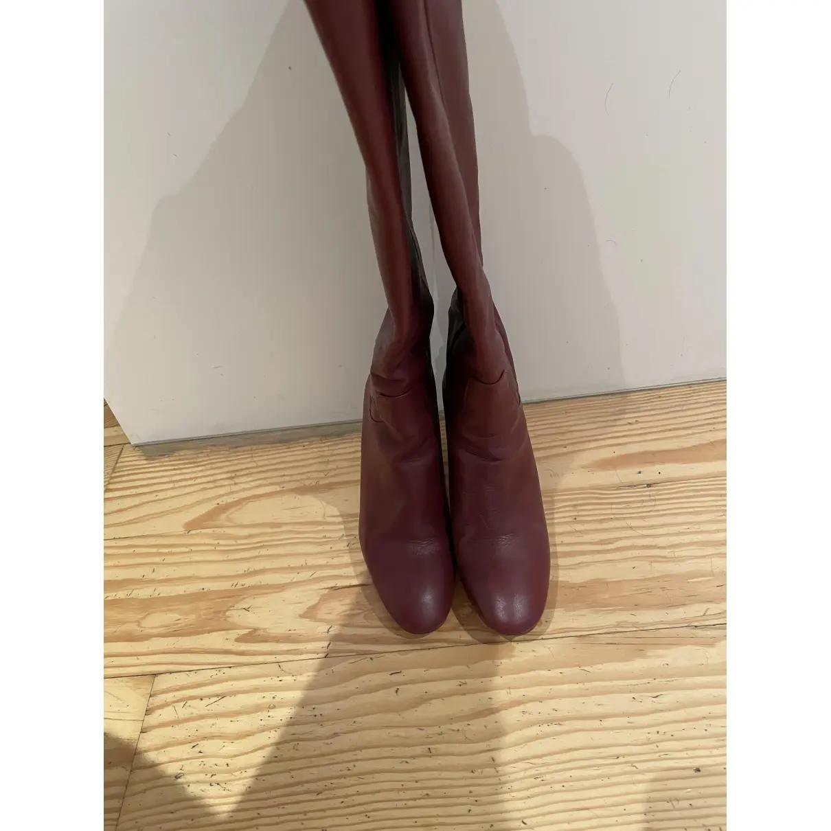 Buy Zara Leather riding boots online