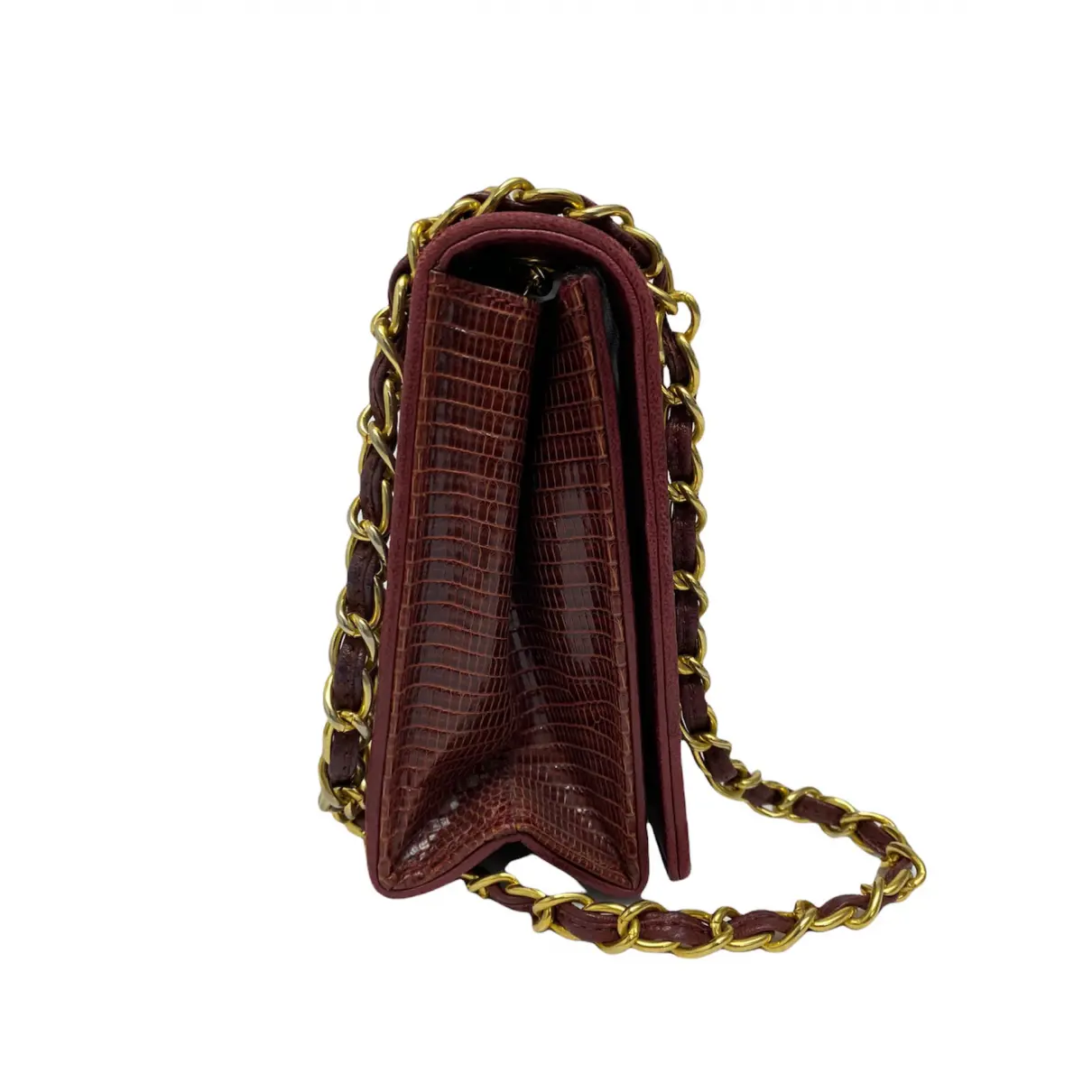Lizard handbag Chanel - Vintage