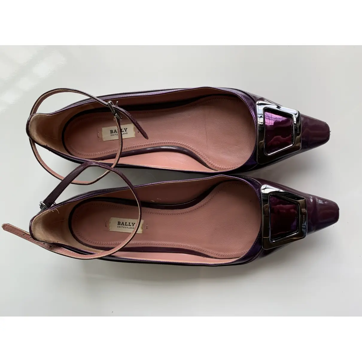 Bally Patent leather ballet flats for sale