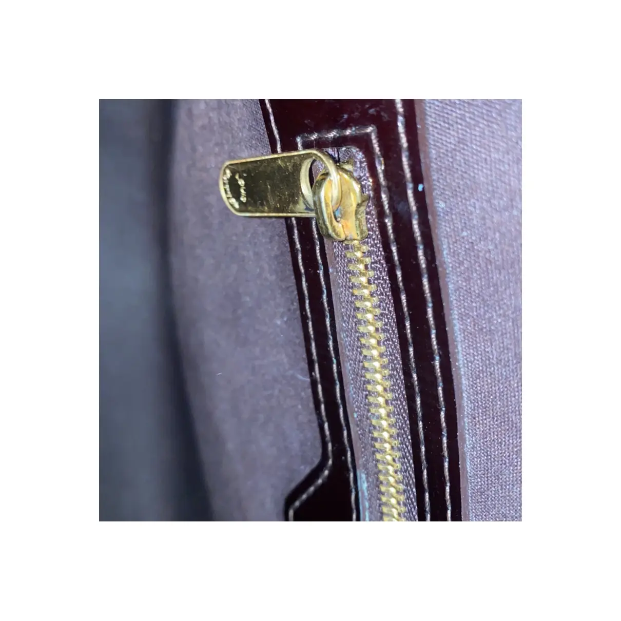 Bellevue patent leather handbag Louis Vuitton - Vintage
