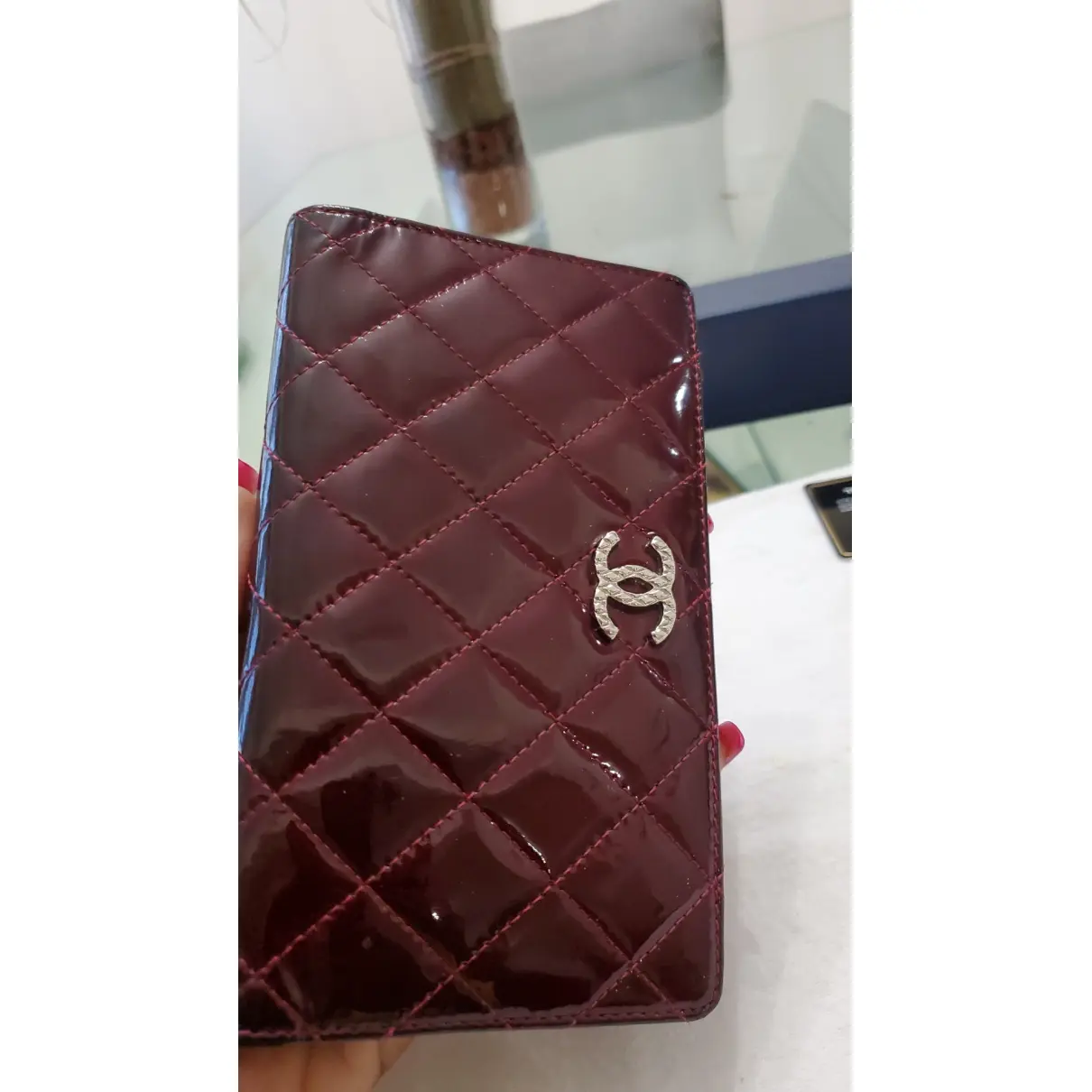 Buy Chanel Patent leather wallet online