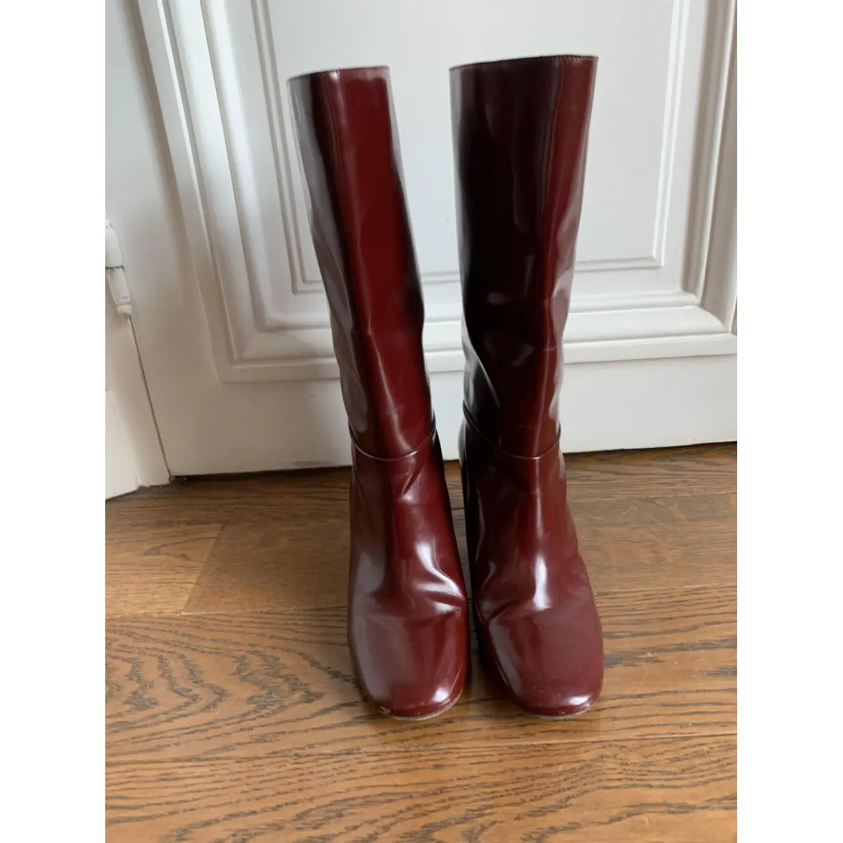 Chloé Patent leather boots for sale