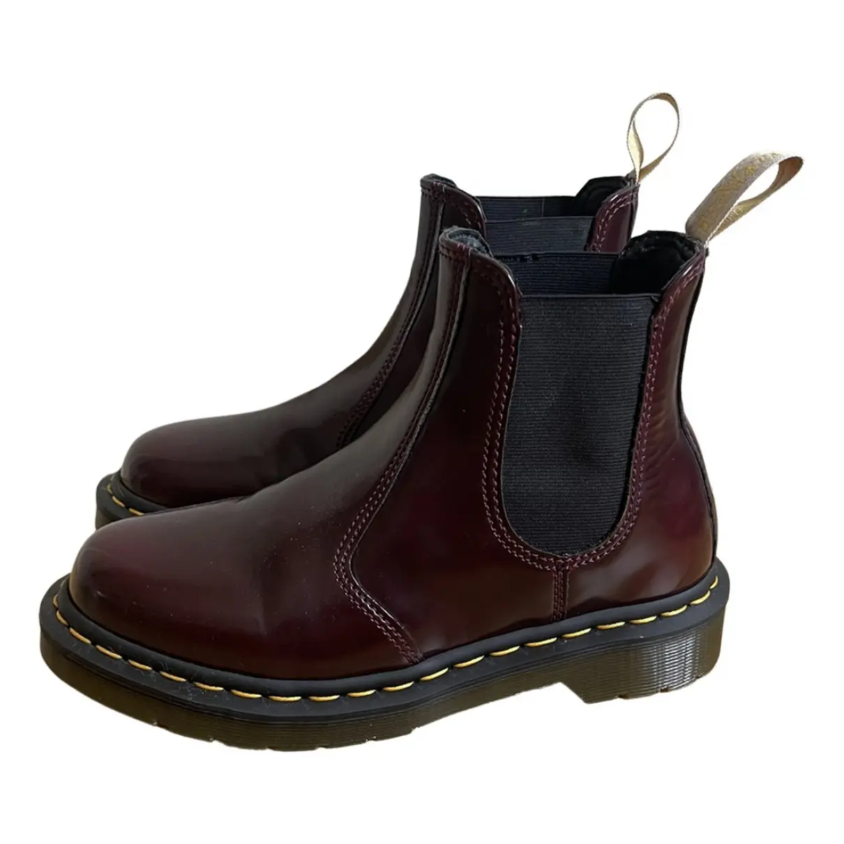 Patent leather ankle boots Dr. Martens