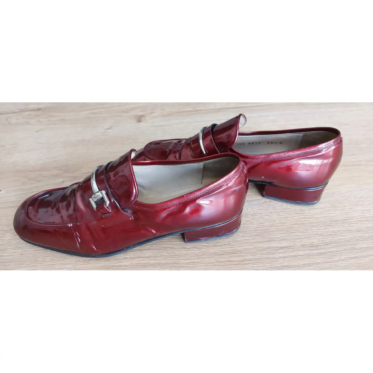 Patent leather flats Gucci - Vintage