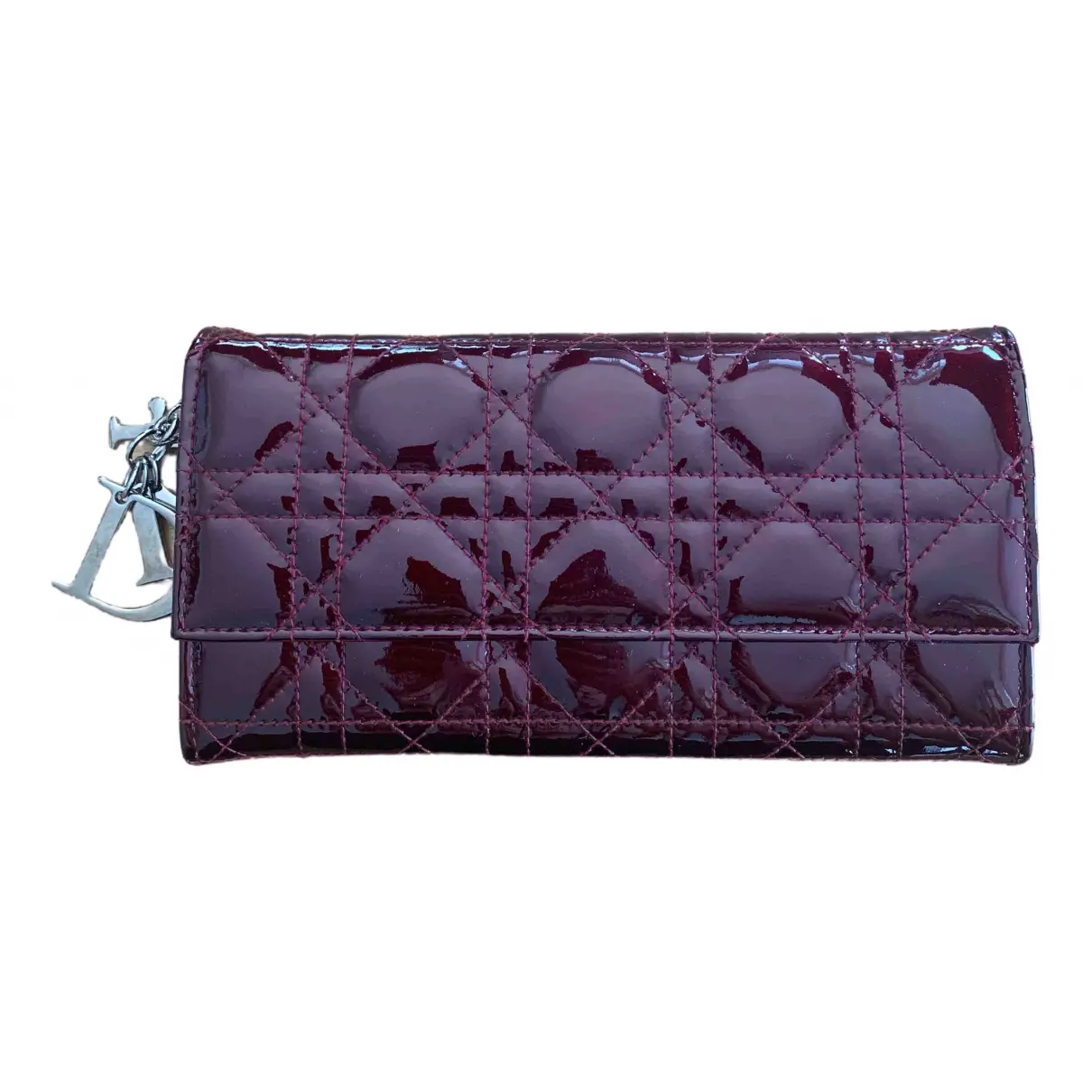 Lady Dior patent leather wallet Dior