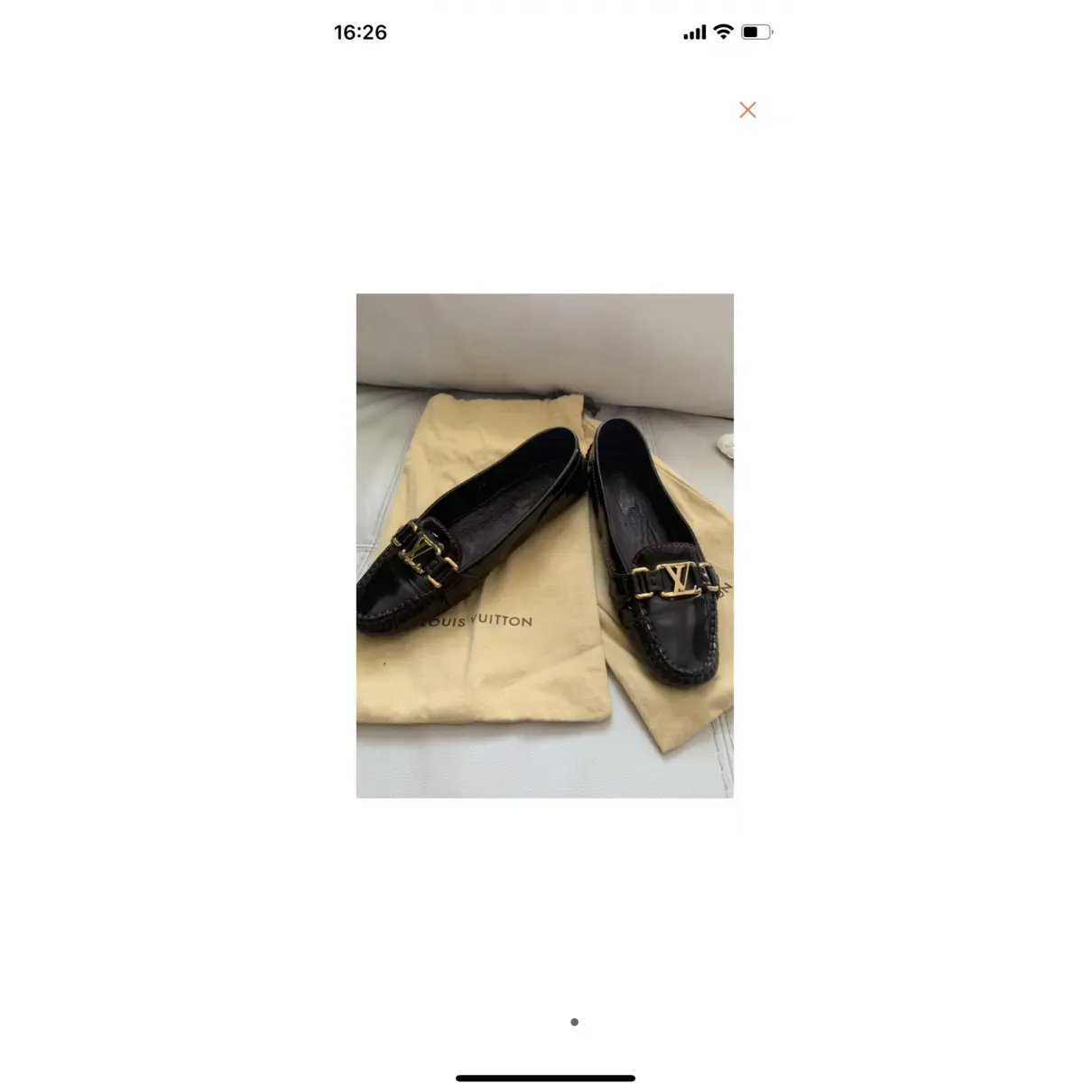 Buy Louis Vuitton Patent leather flats online