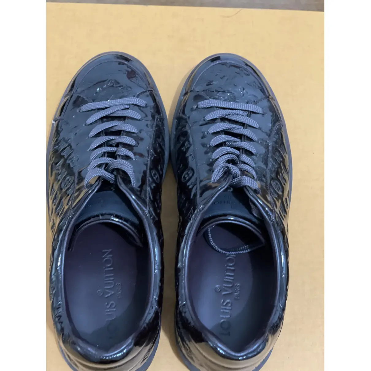 Patent leather trainers Louis Vuitton
