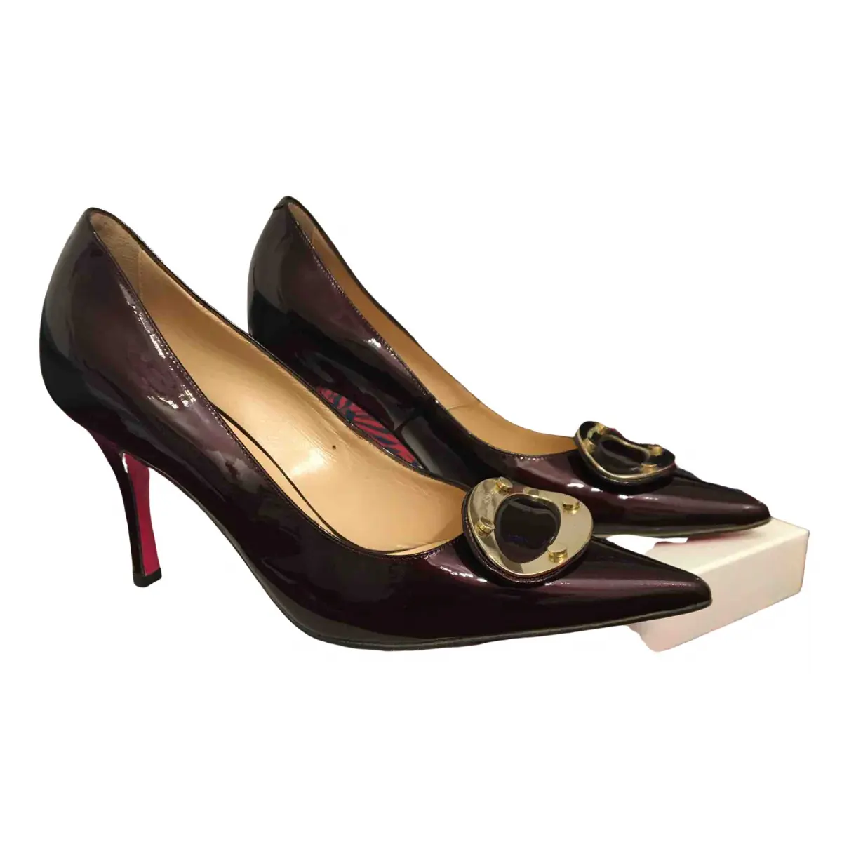 Patent leather heels Luciano Padovan