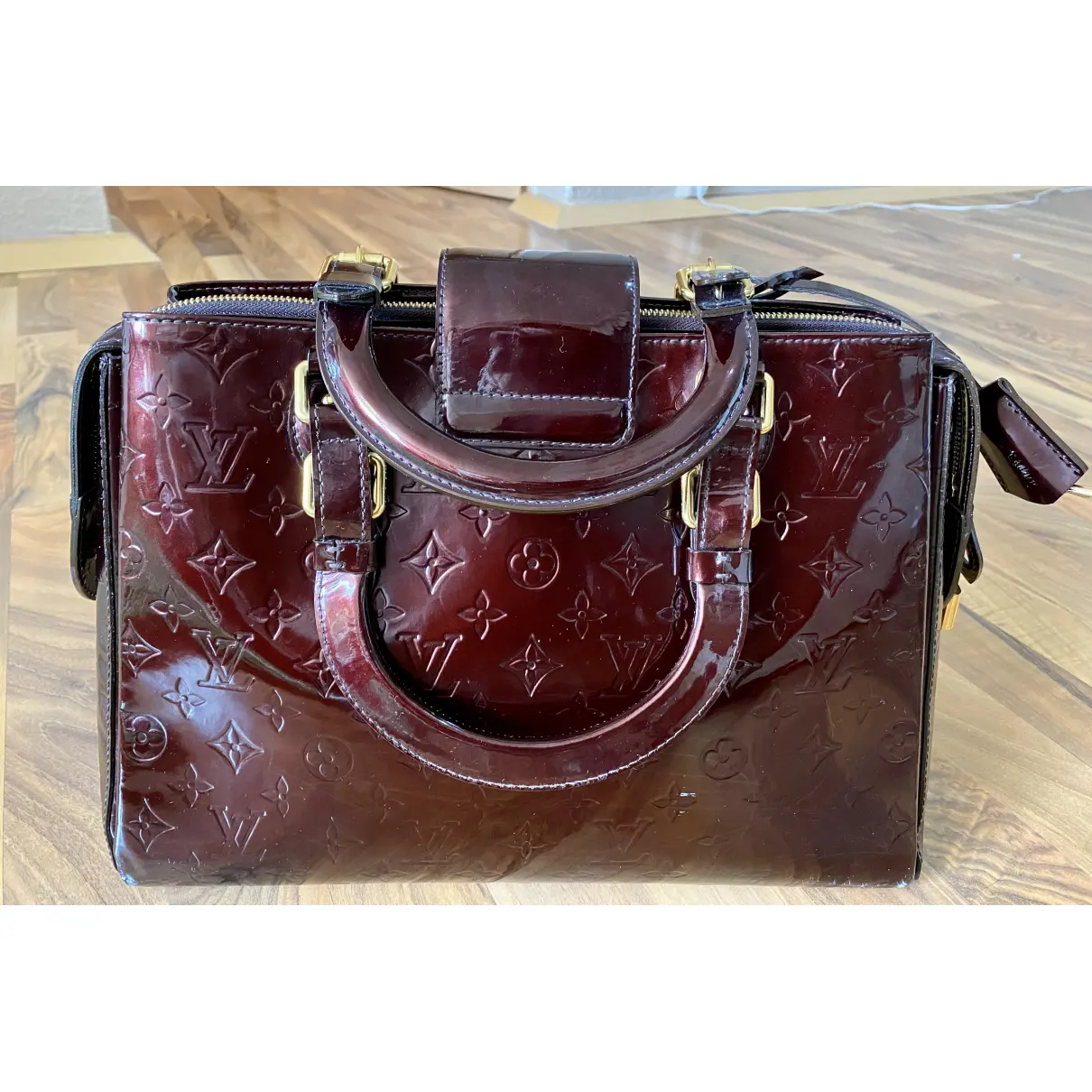 Melrose patent leather handbag Louis Vuitton