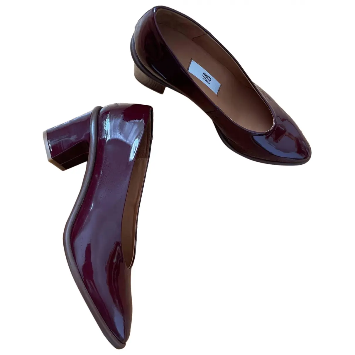 Patent leather heels Miista