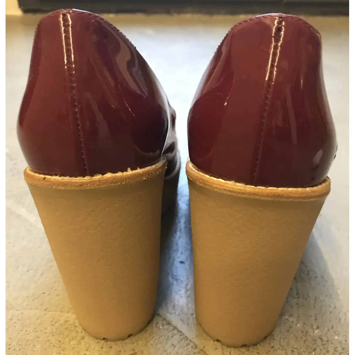 Patent leather heels Red Valentino Garavani