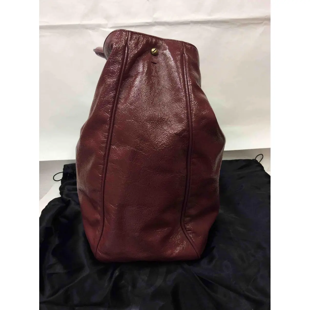 Roady patent leather handbag Yves Saint Laurent