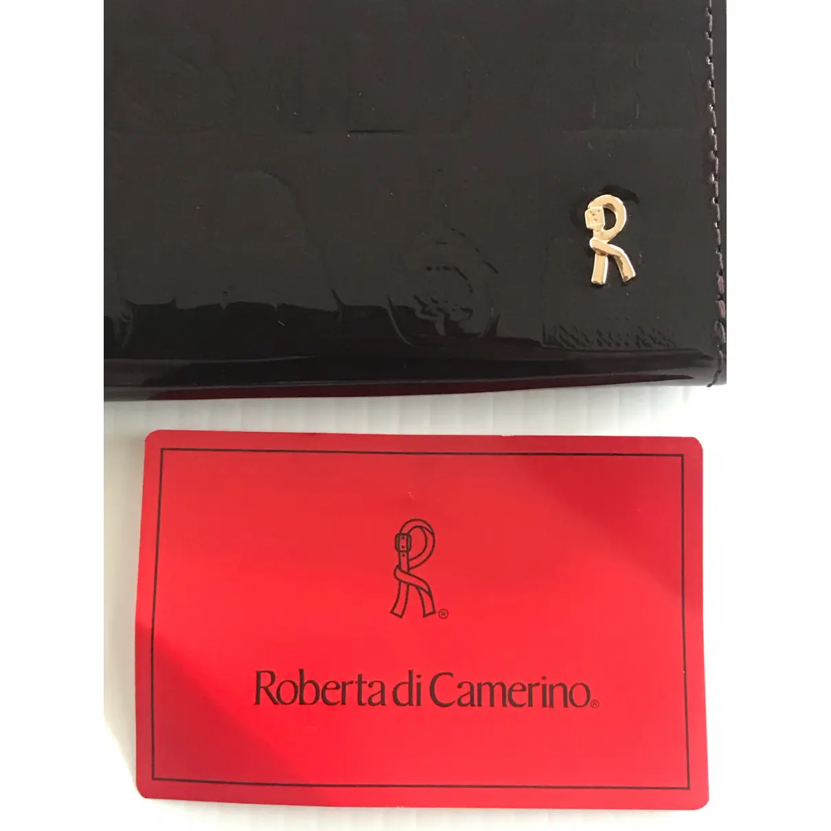 Patent leather wallet ROBERTA DI CAMERINO