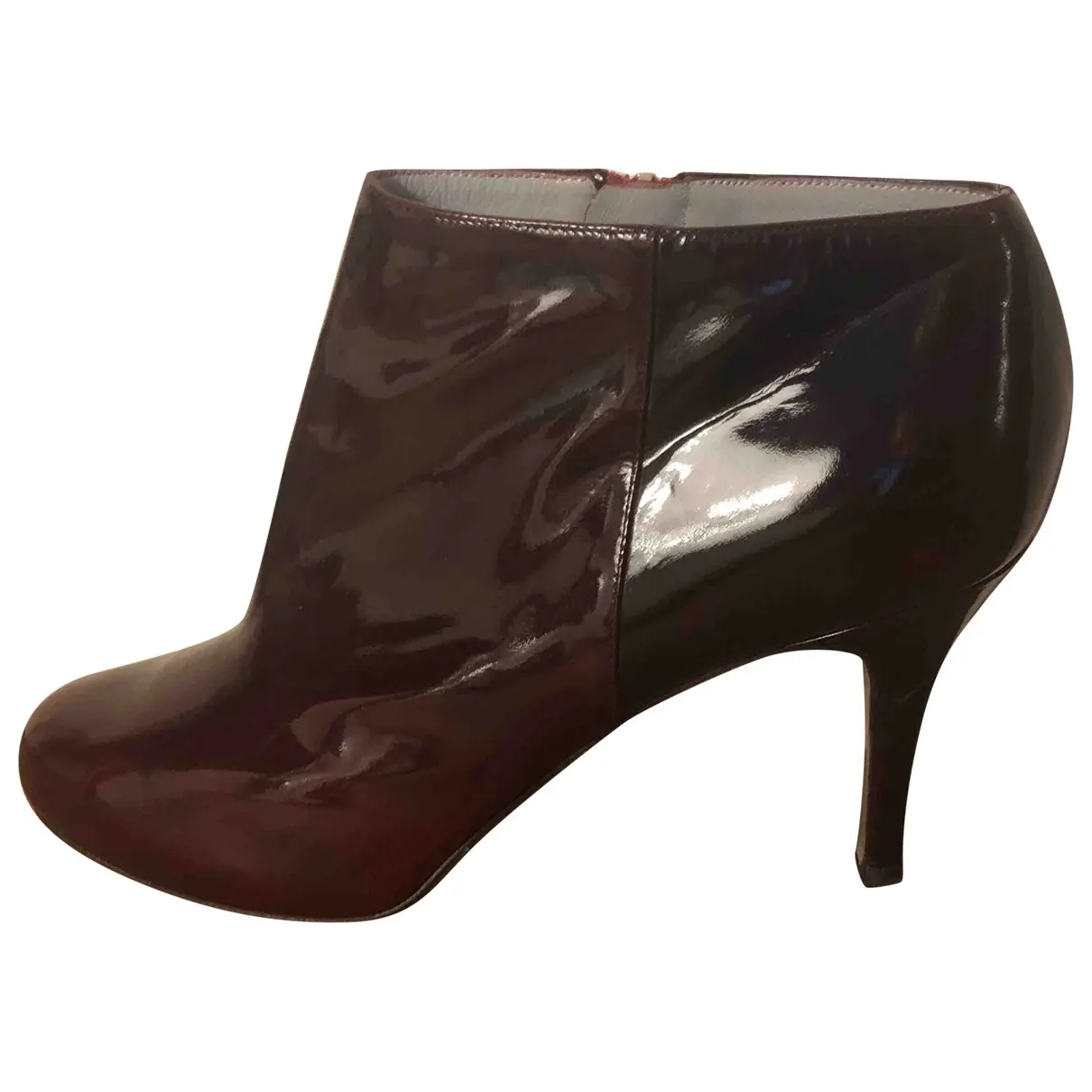 Patent leather ankle boots Sergio Rossi