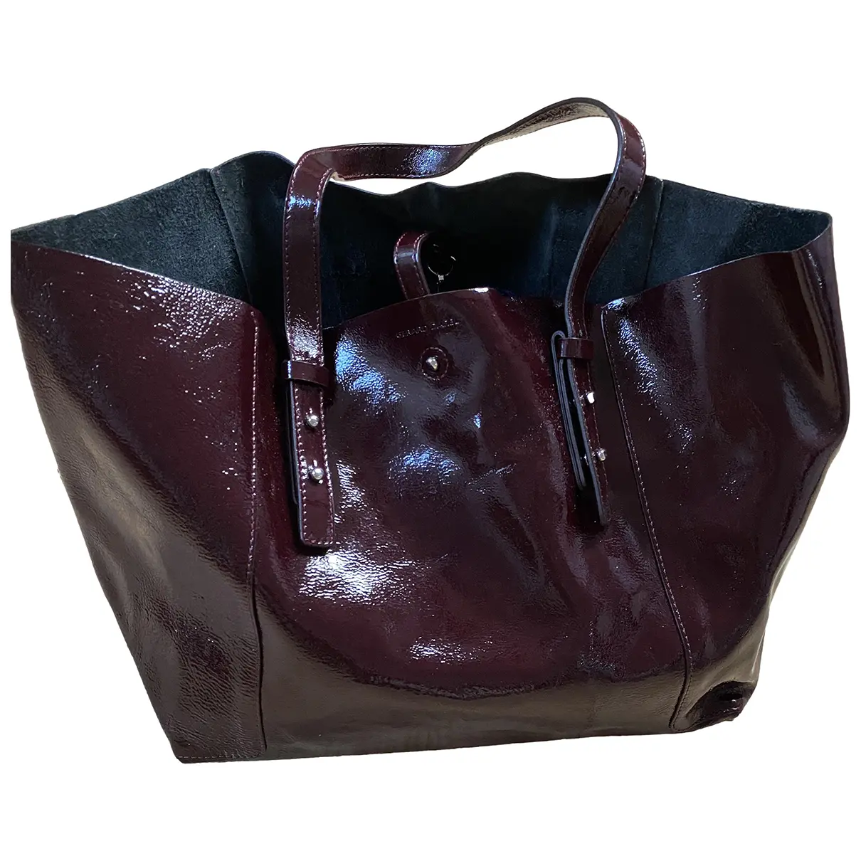 Simple Bag patent leather handbag Gerard Darel