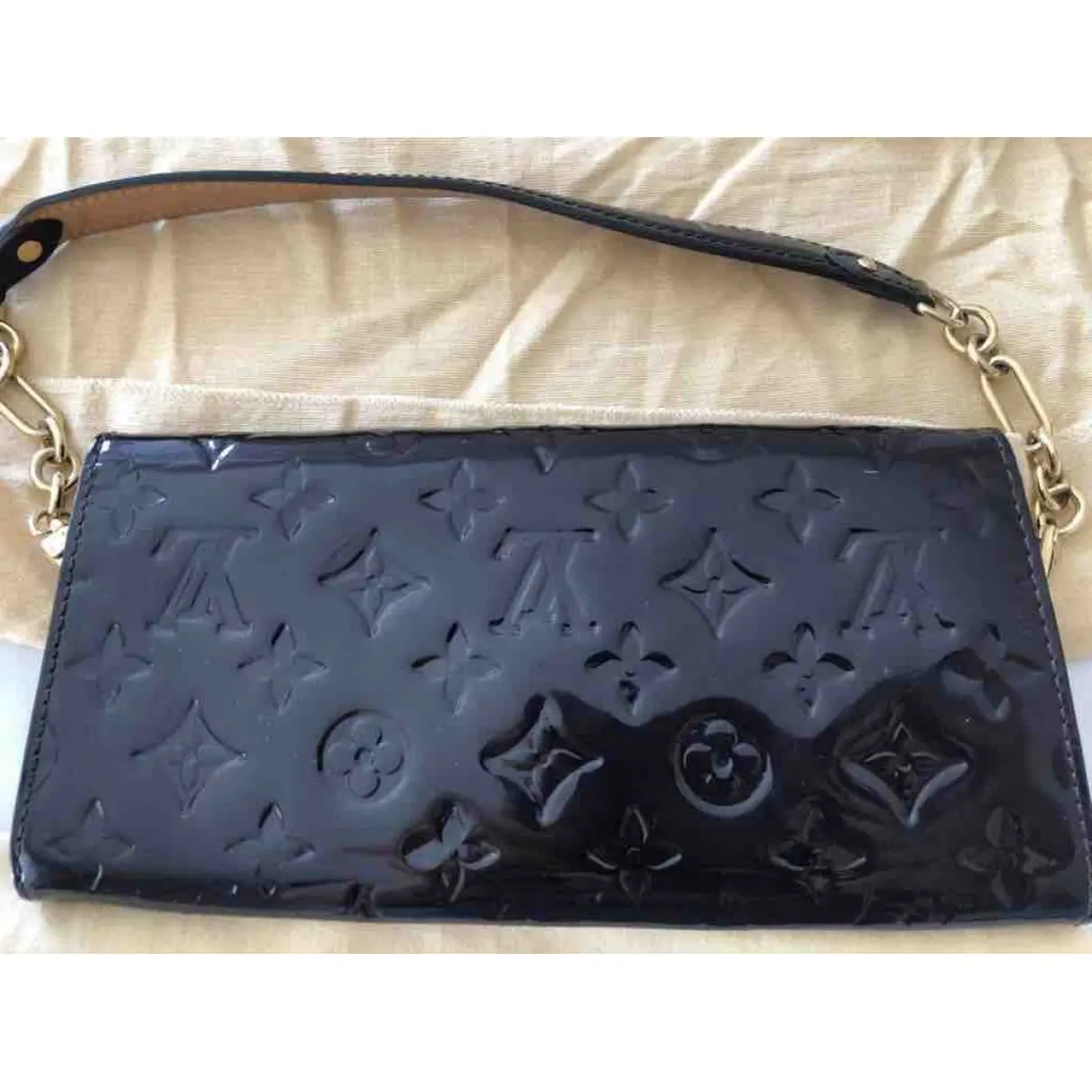 Buy Louis Vuitton Sunset Boulevard patent leather handbag online