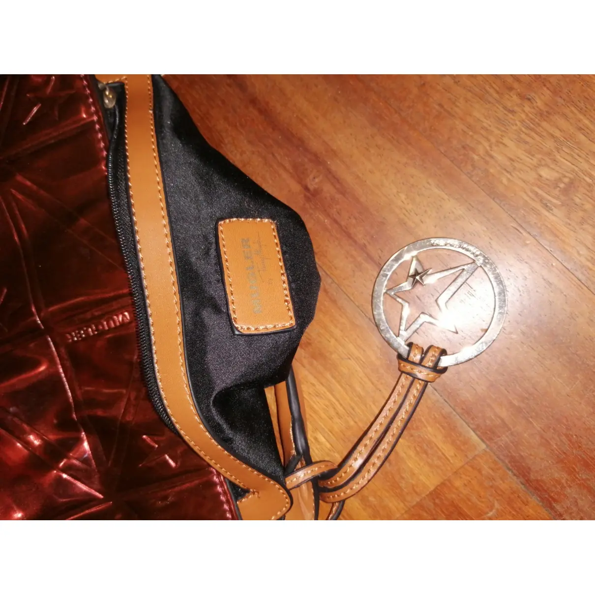 Patent leather handbag Thierry Mugler