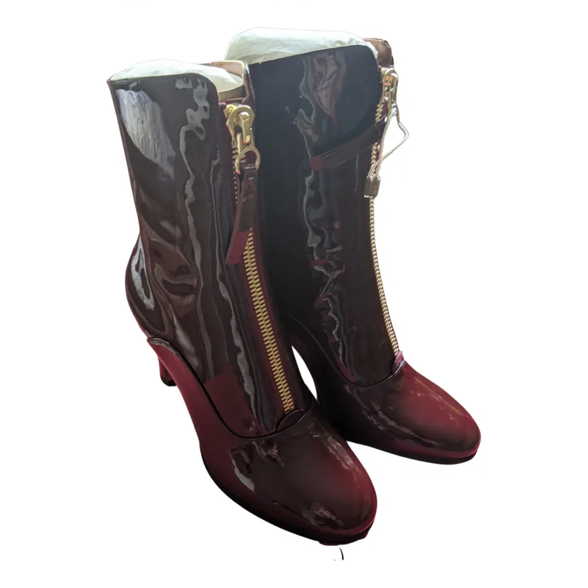 Patent leather ankle boots Valentino Garavani