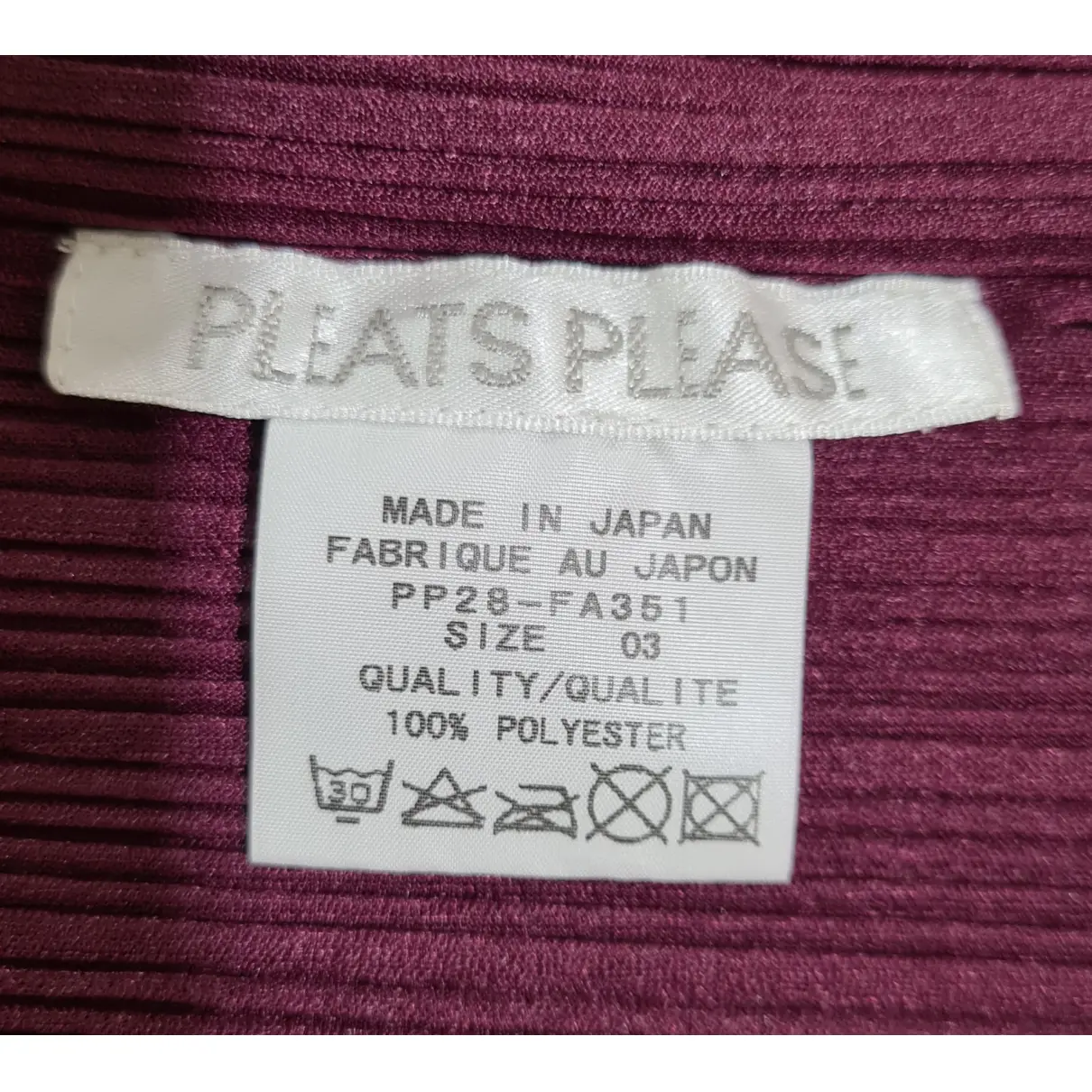 Luxury Pleats Please Knitwear Women