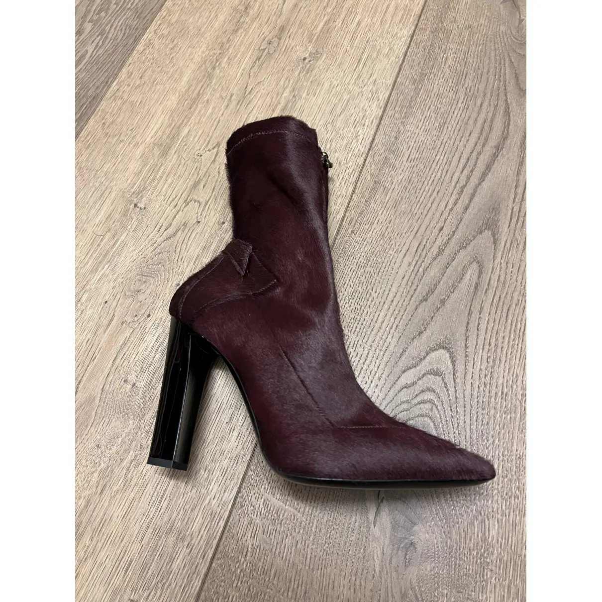 Pony-style calfskin ankle boots Roland Mouret