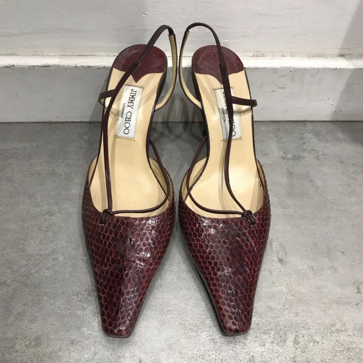 Jimmy Choo Python heels for sale
