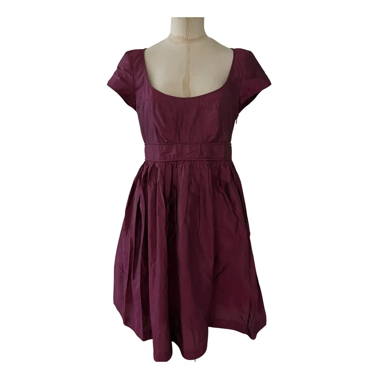 Silk mid-length dress Burberry