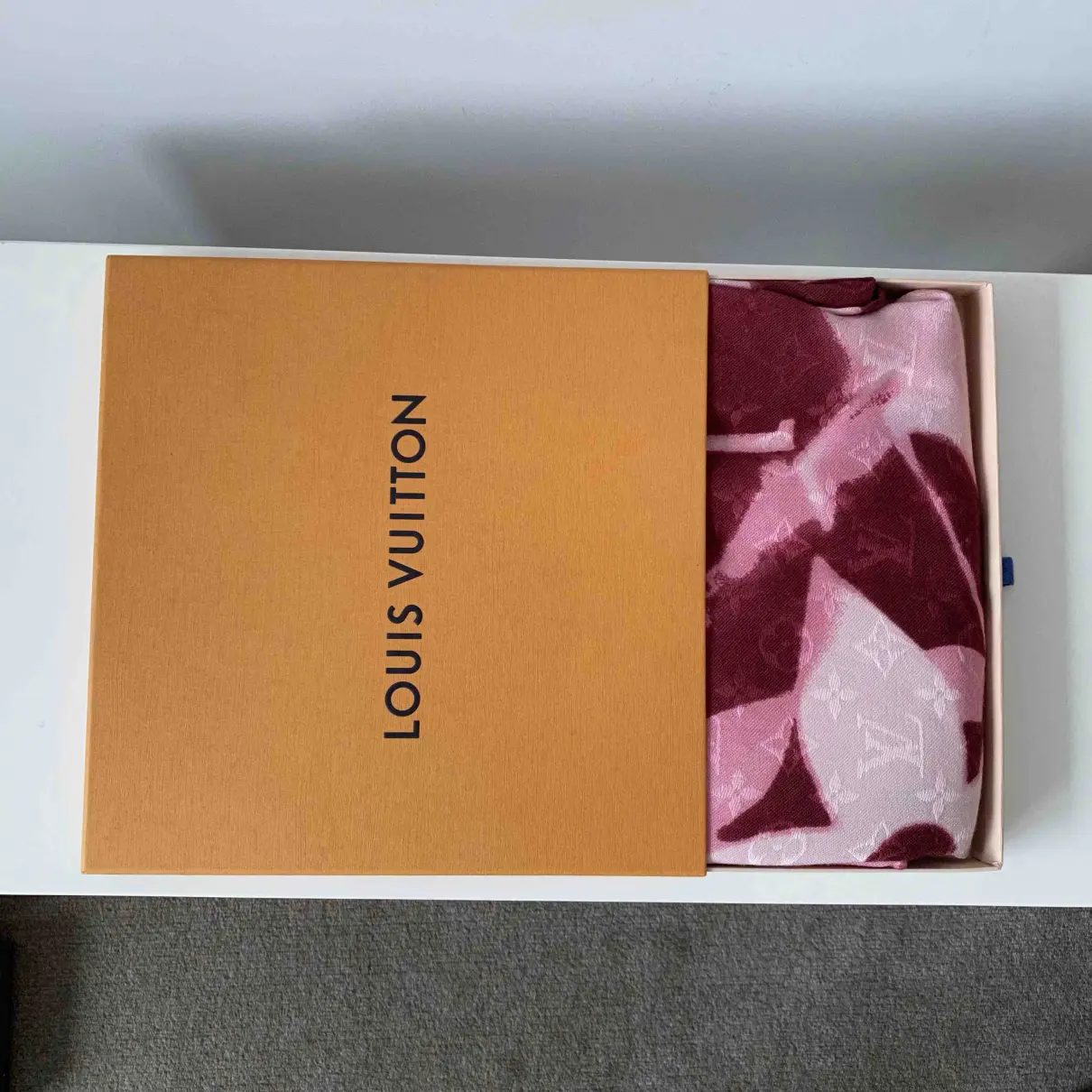 Buy Louis Vuitton Châle Monogram silk stole online