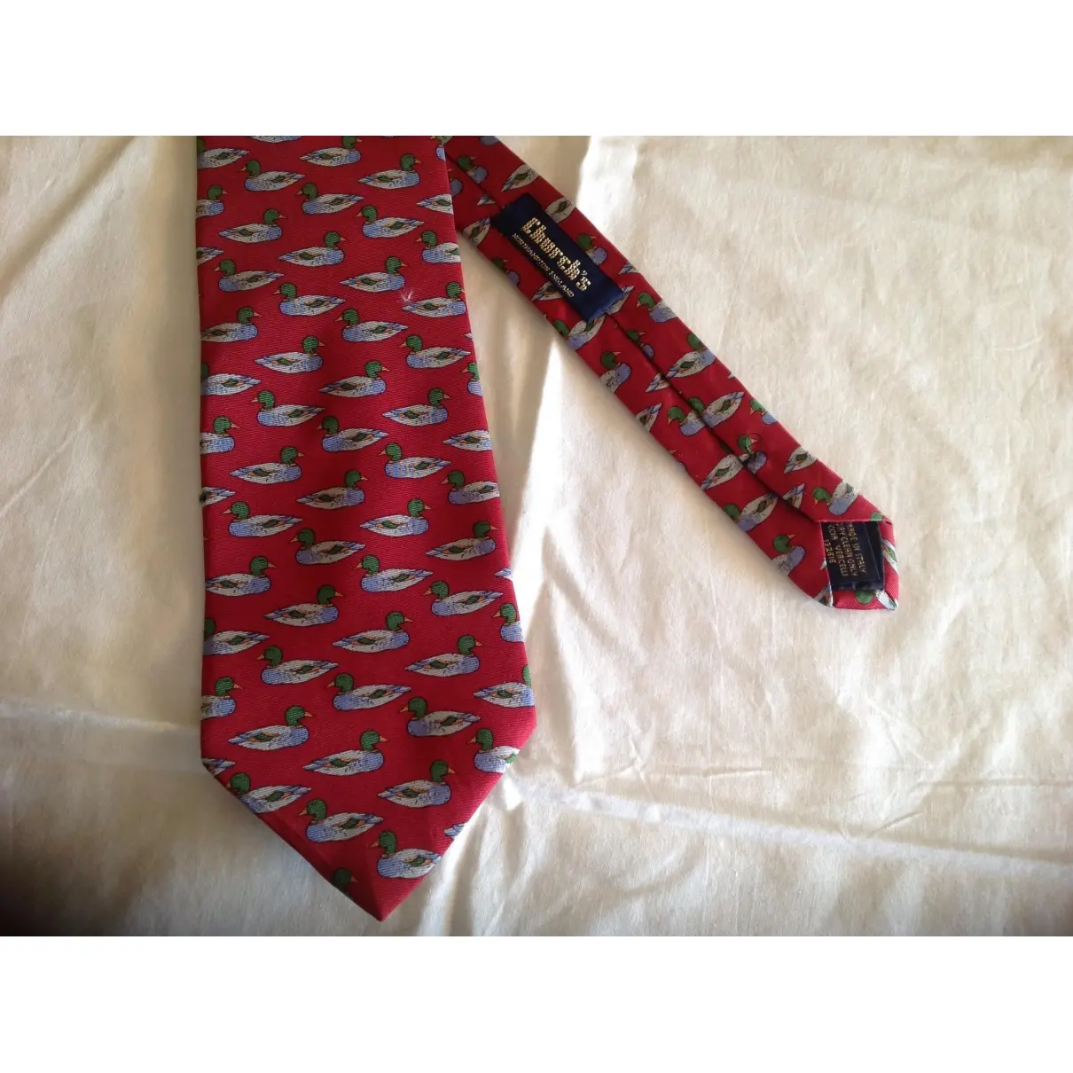 Church's Silk tie for sale - Vintage