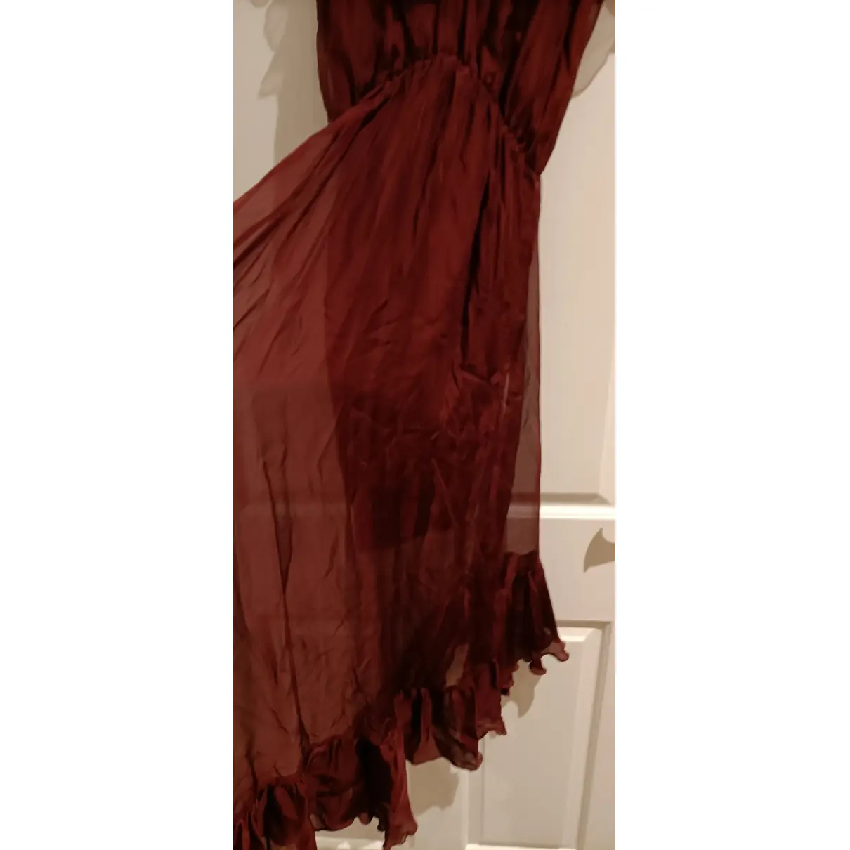 Buy Designers Remix Silk mid-length dress online