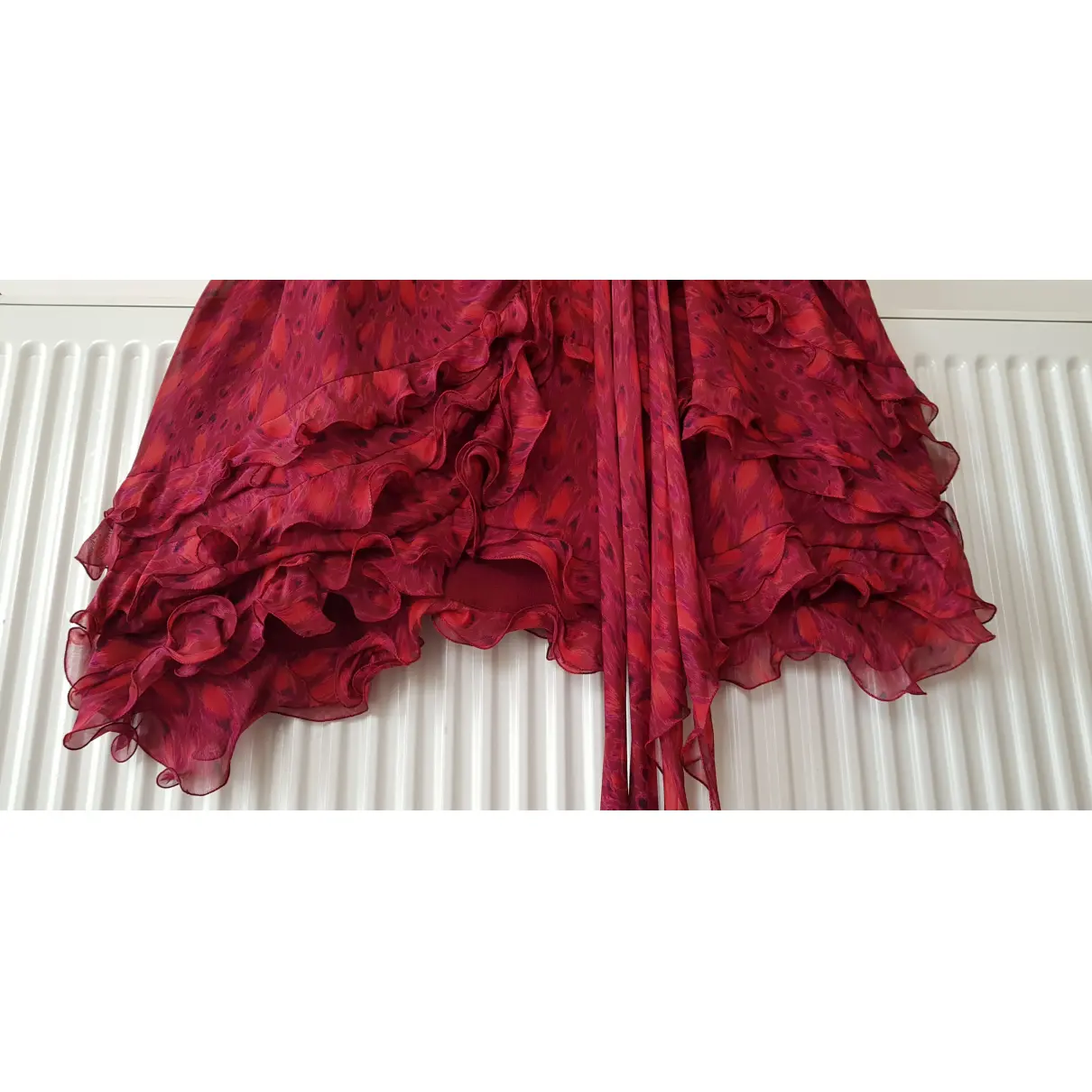 Silk mid-length dress Emanuel Ungaro - Vintage