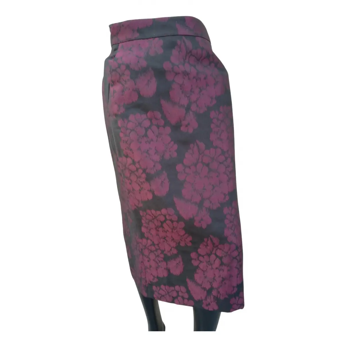 Silk mid-length skirt Gucci