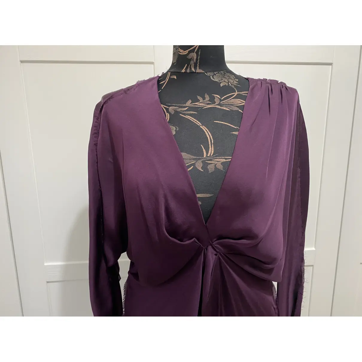 Buy Lanvin Silk mini dress online