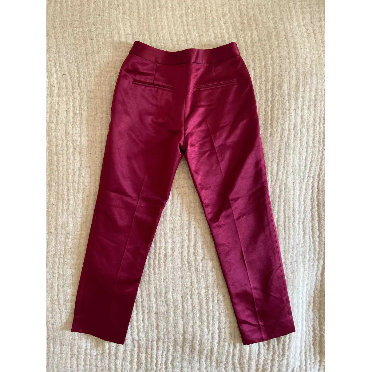 Buy Marc by Marc Jacobs Silk straight pants online