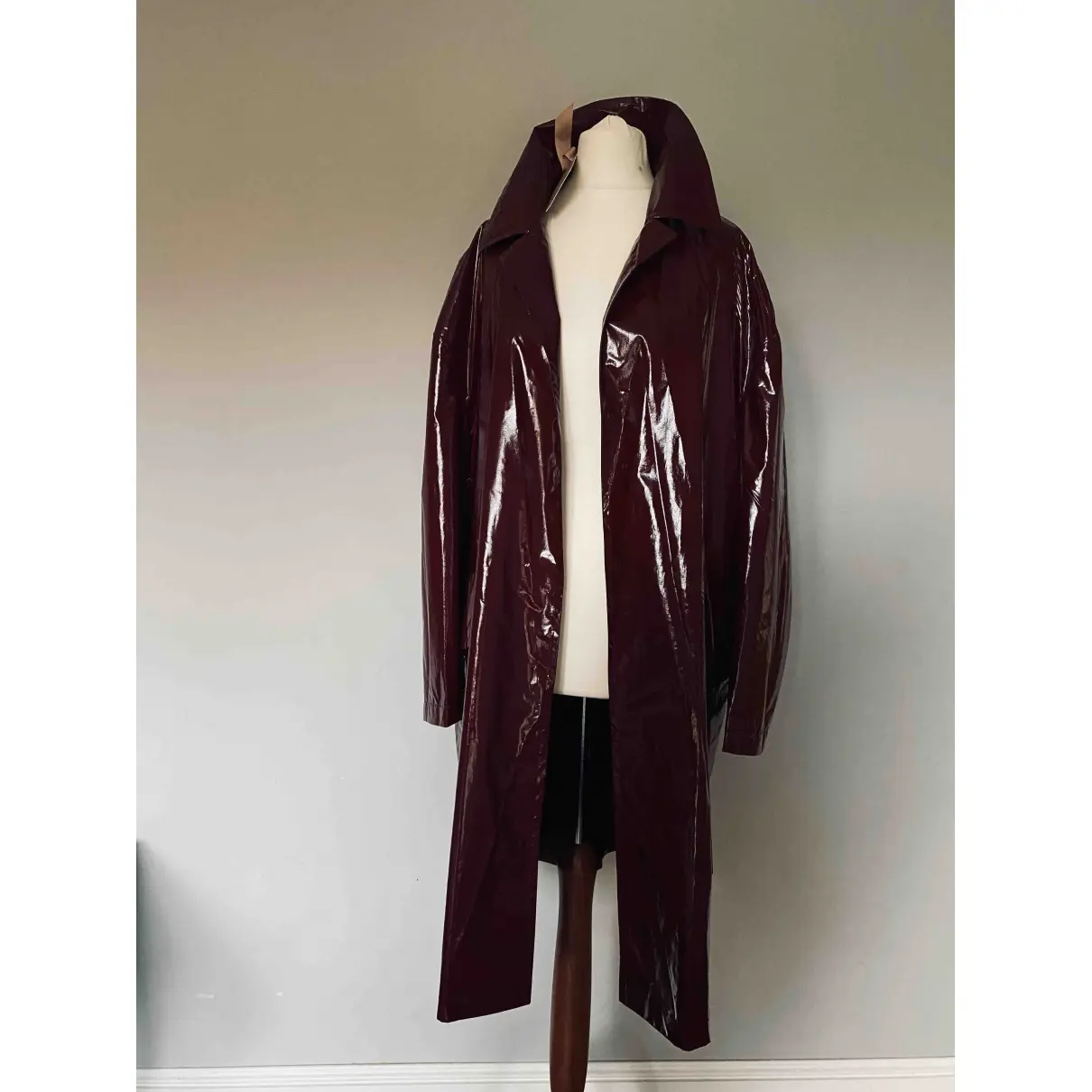 Silk trench coat N°21