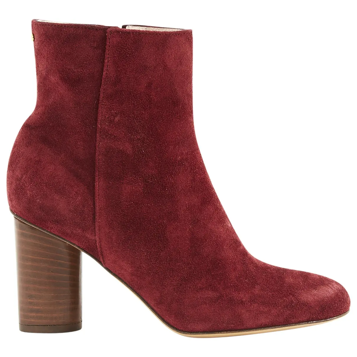 Burgundy Suede Ankle boots Jerome Dreyfuss