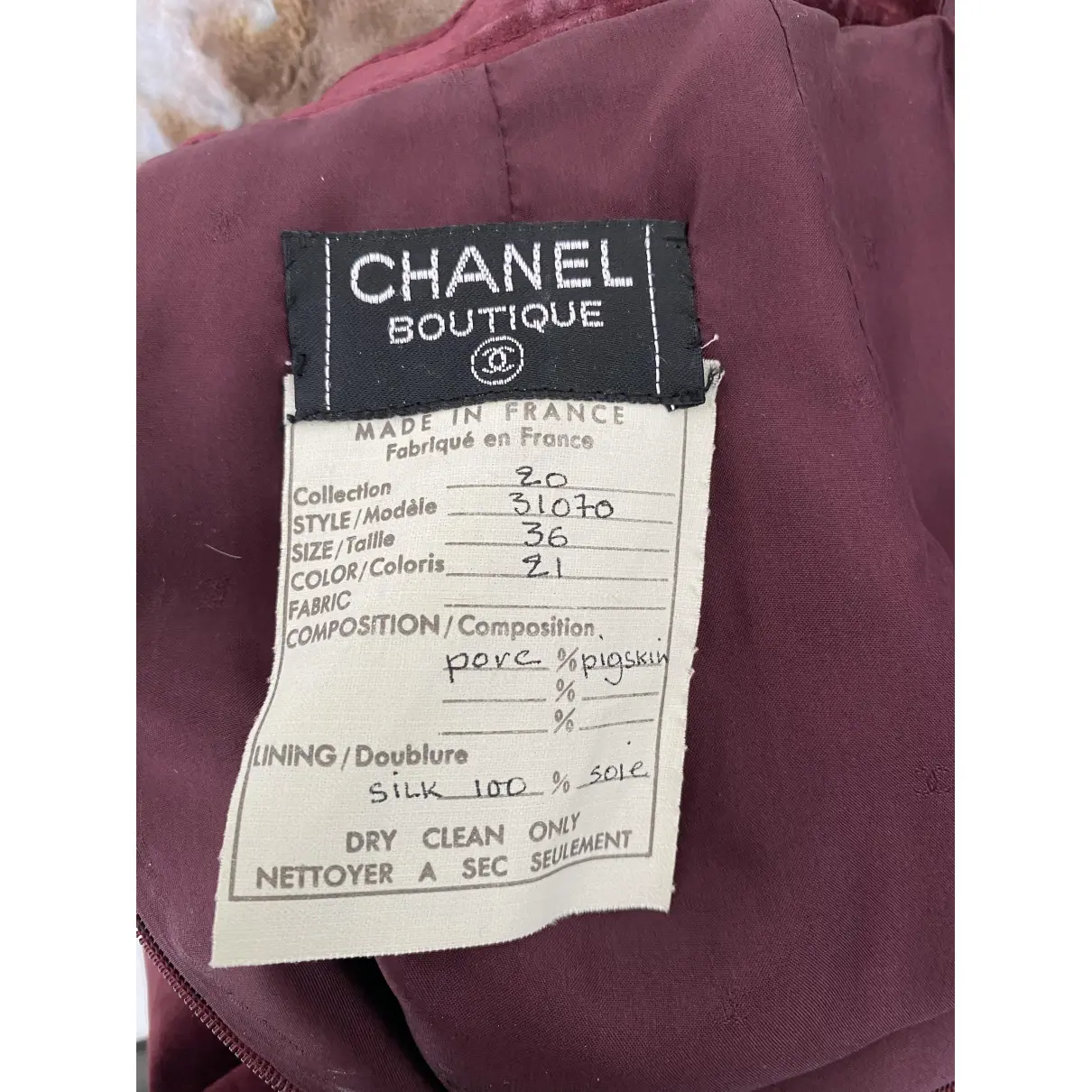 Skirt Chanel - Vintage