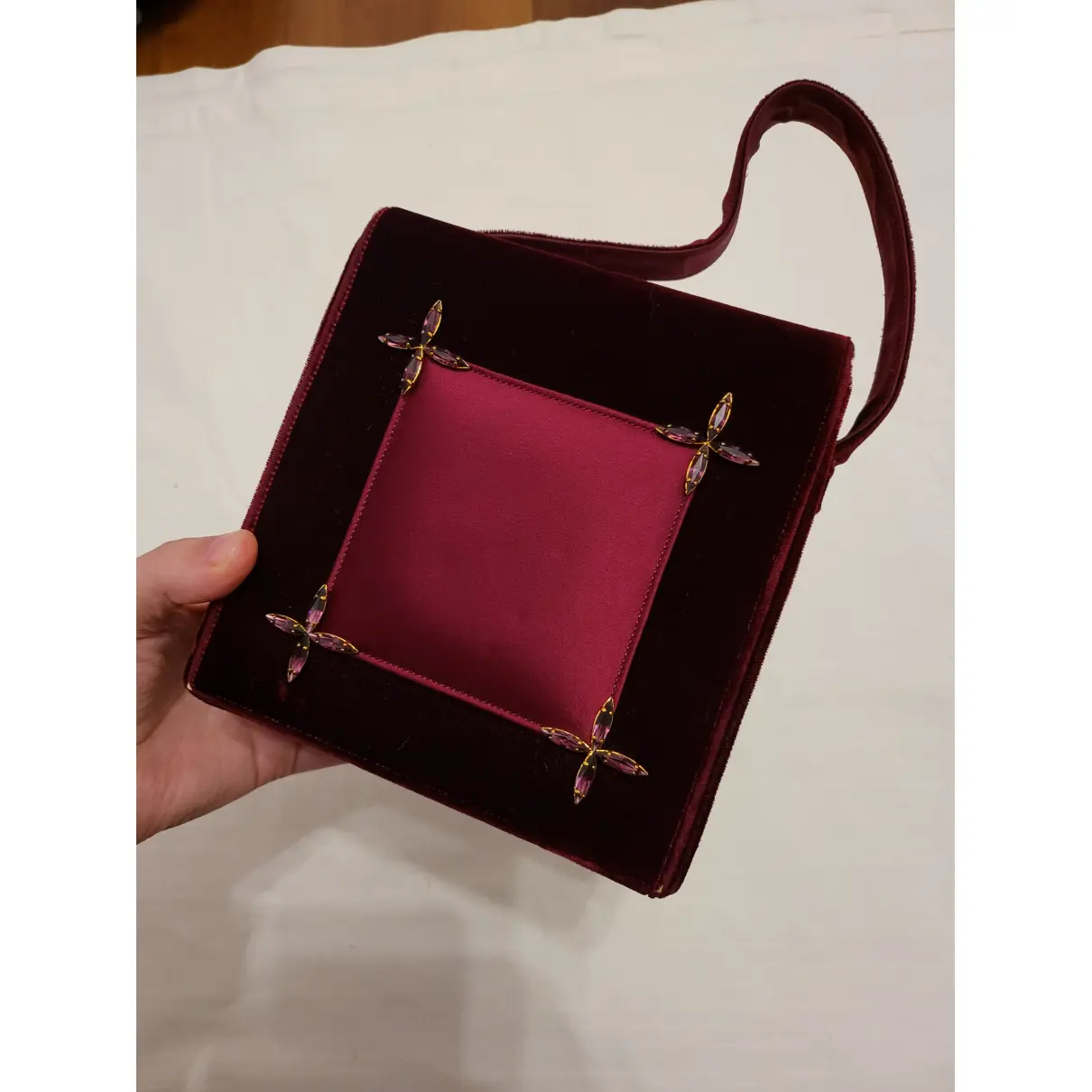 Buy Escada Velvet handbag online - Vintage