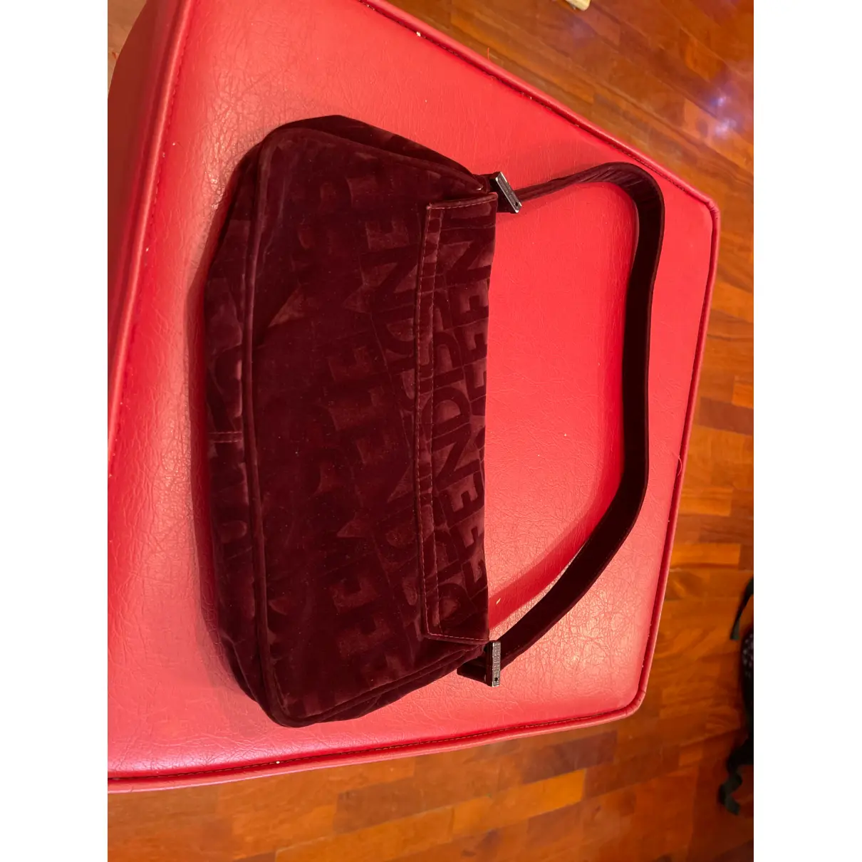 Buy Fendissime Velvet handbag online