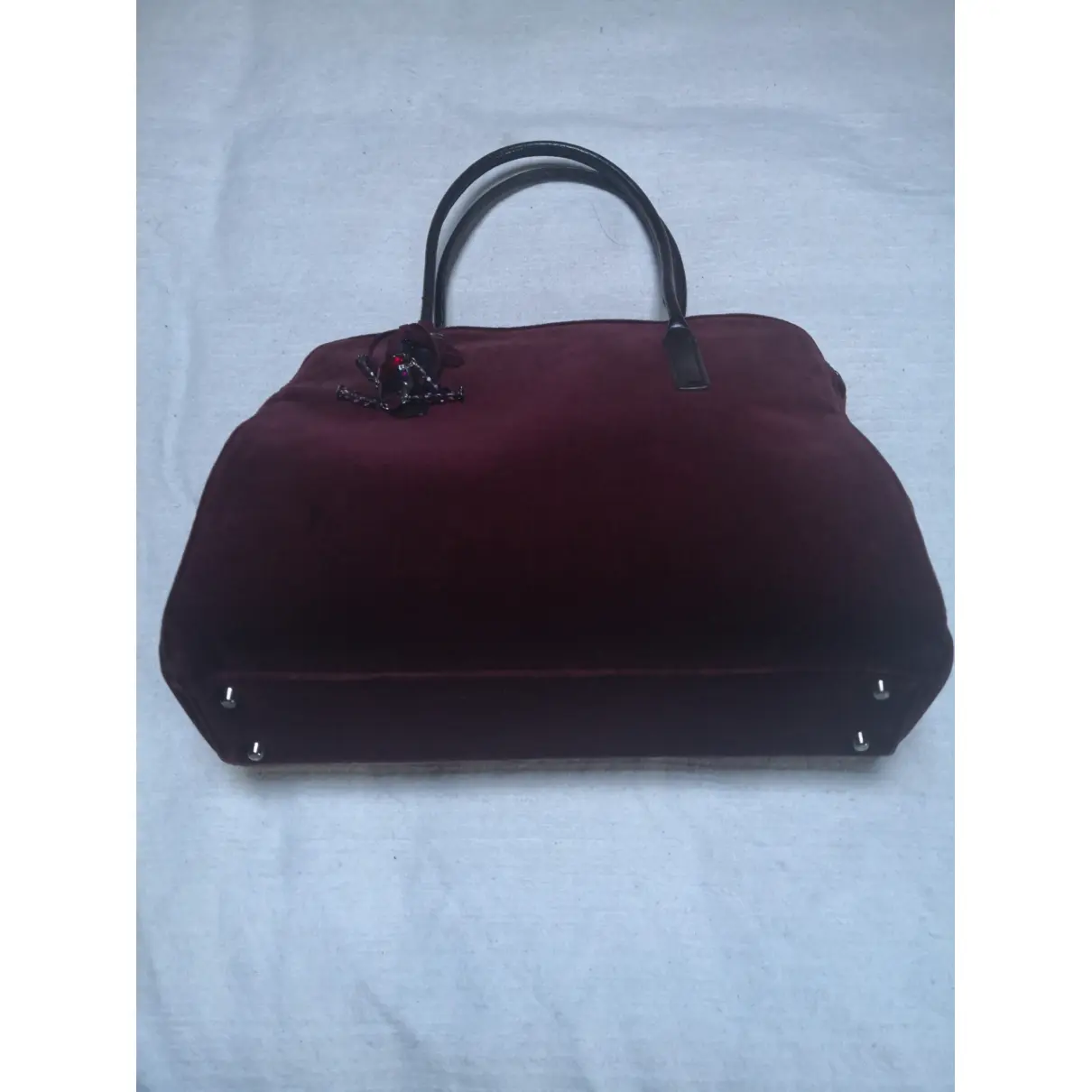 Buy Prada Mirage velvet handbag online - Vintage