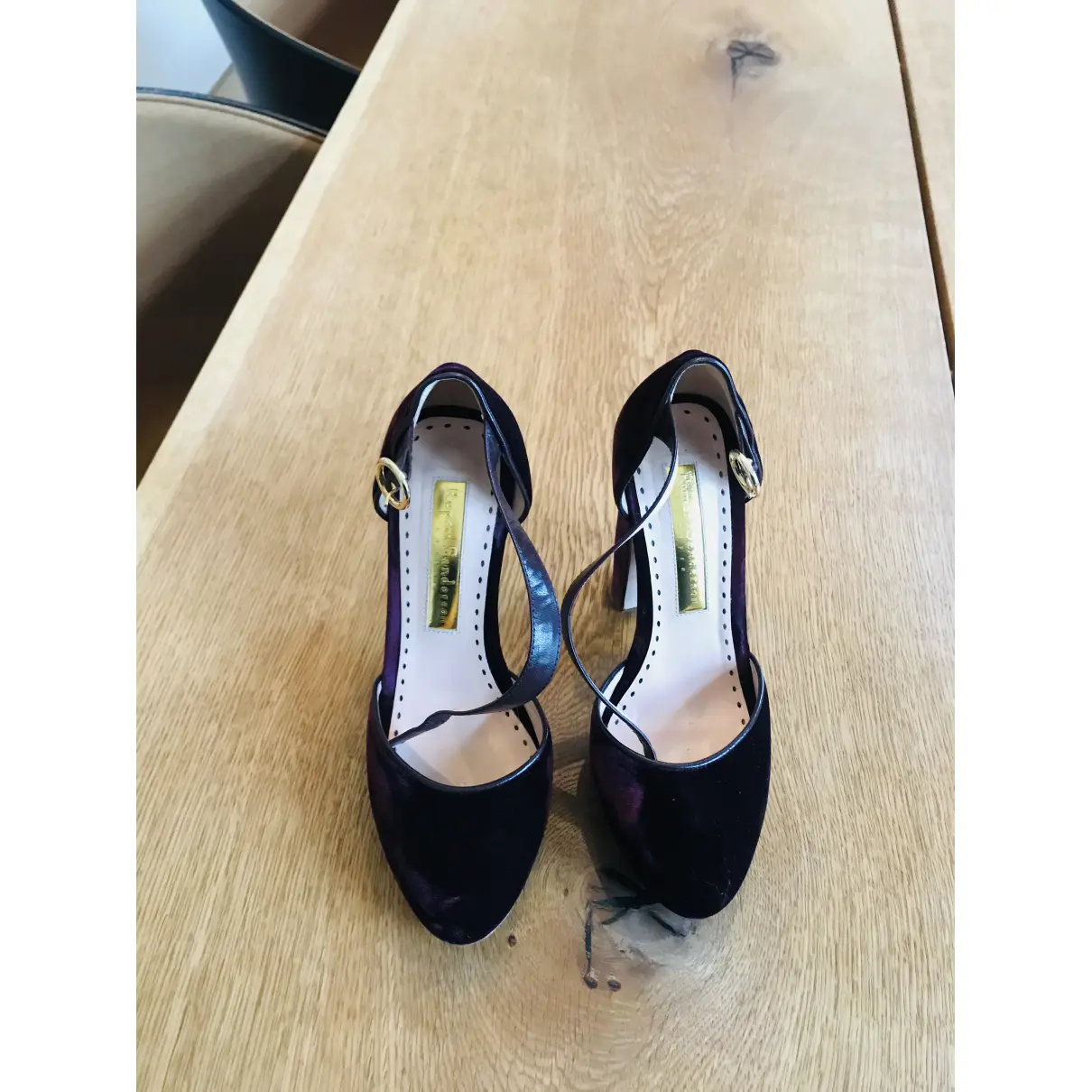 Buy Rupert Sanderson Velvet heels online