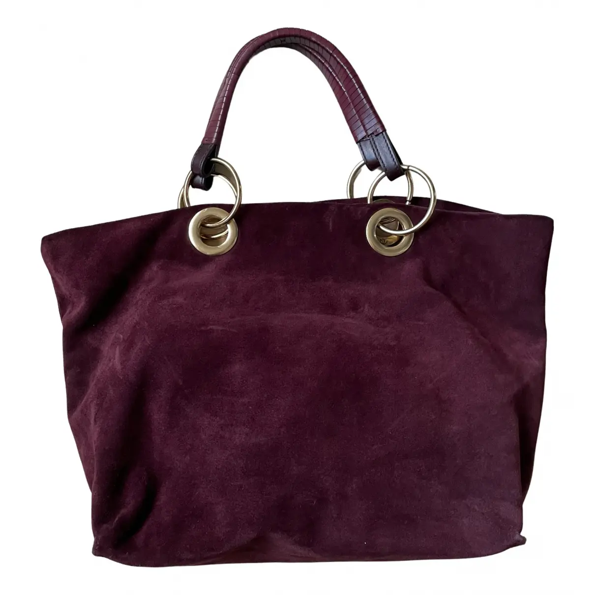 Velvet handbag See by Chloé